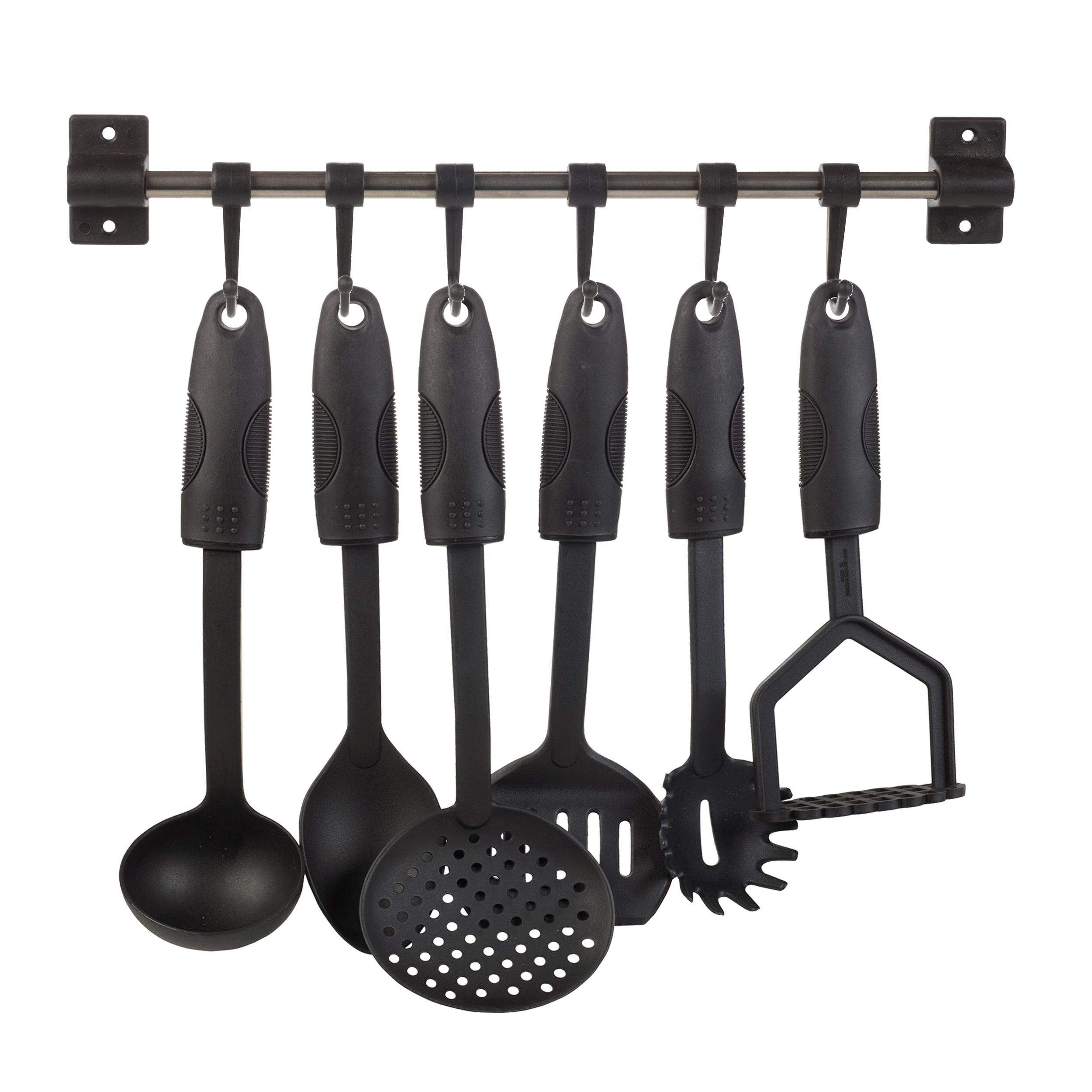 6 Piece Kitchen Utensil Tools Set Nylon Cooking Accessories Turner