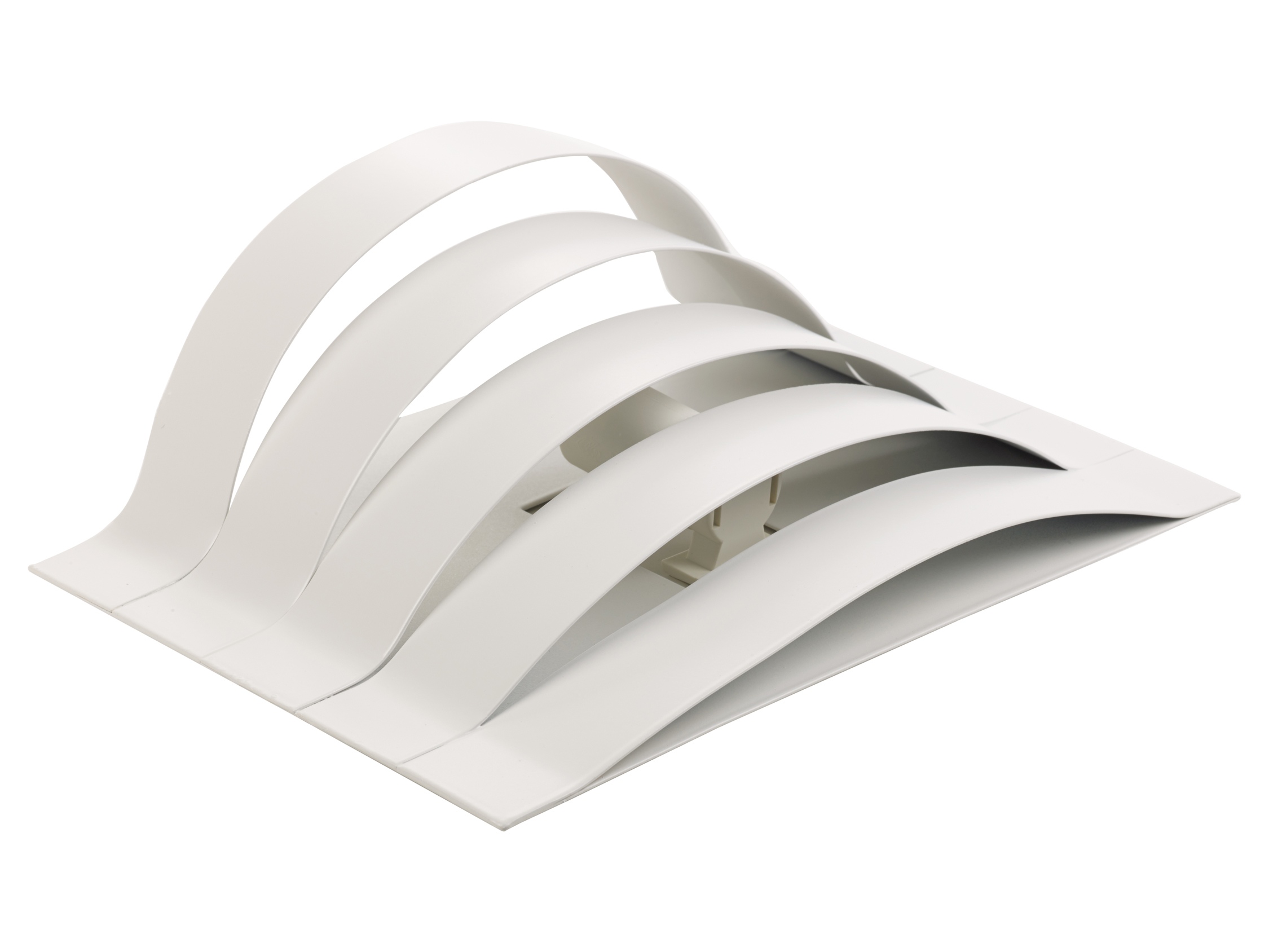 White Contour Curved Wall Mounted Indoor Lamp Lighting Argos Uplight Hall Shade eBay