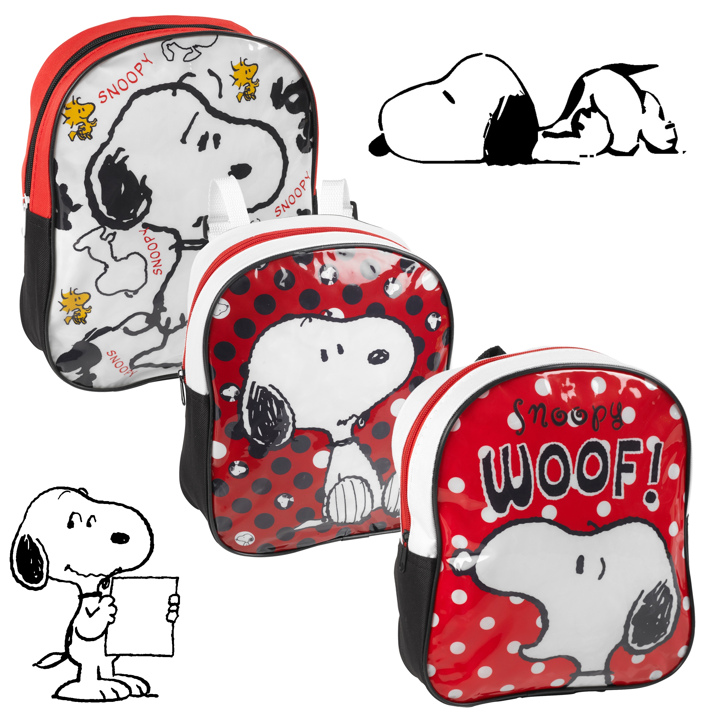 Peanuts Kids Snoopy Backpack Rucksack School Lunch Food Picnic Bag eBay