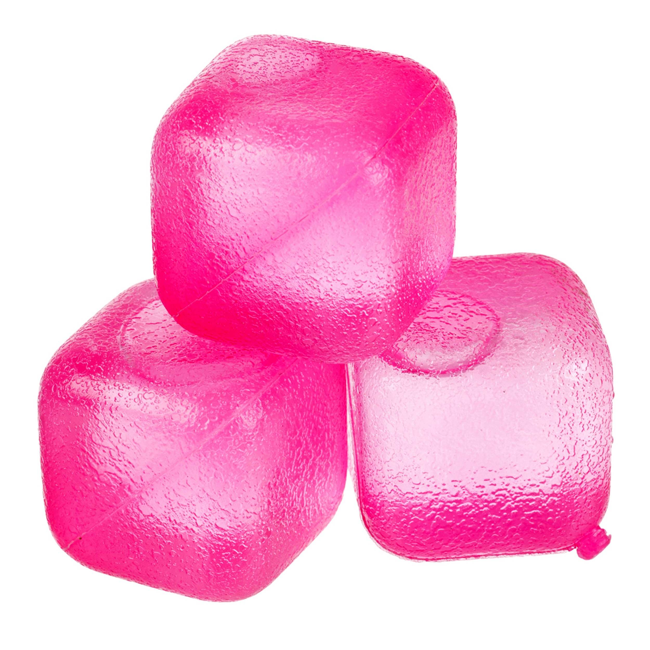 18 Pieces Plastic Ice Cubes Fruit Shaped Assorted Cool Cold Drinks Bar