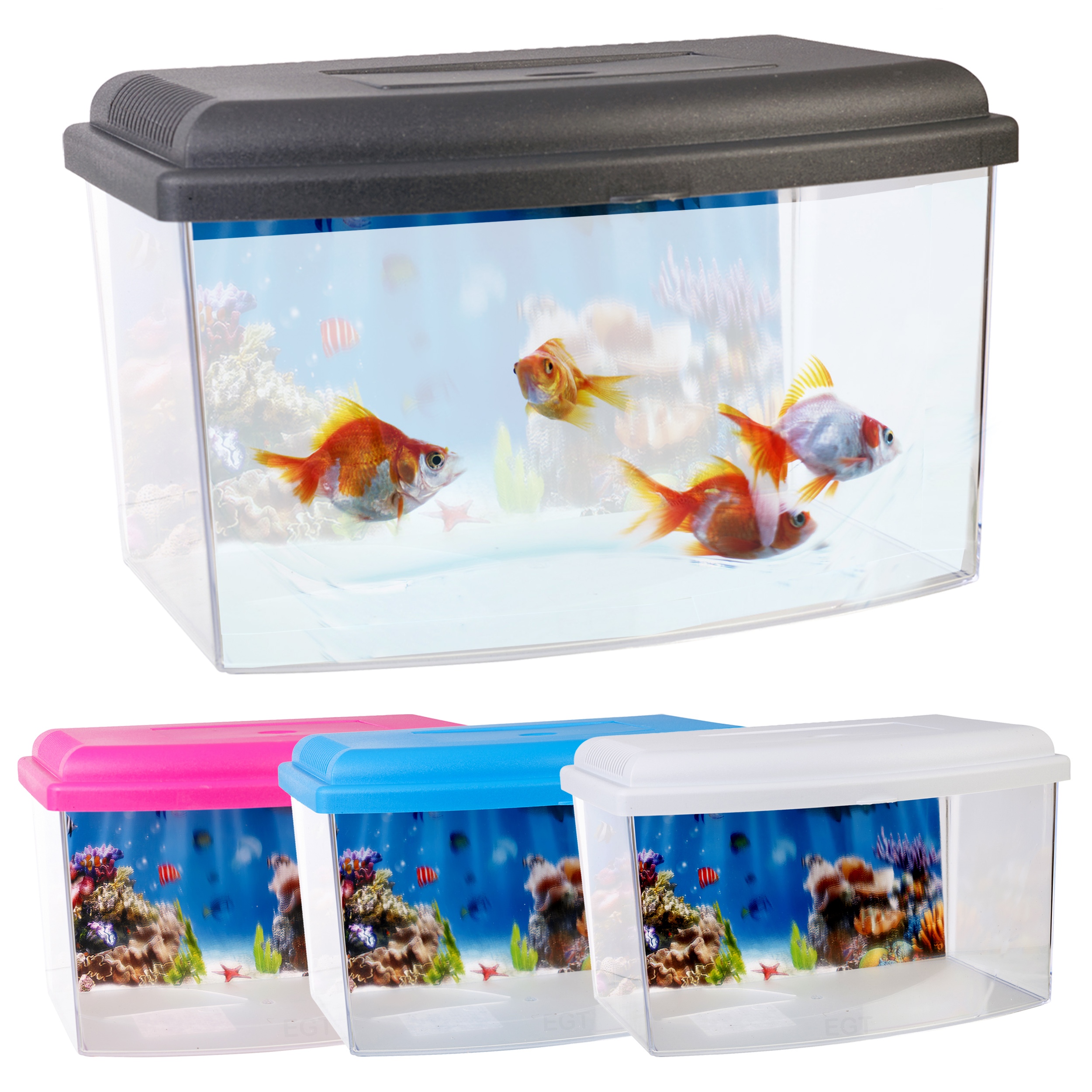 6 Litre Starter Aquarium Fish Reptile Insect Tank Vivarium