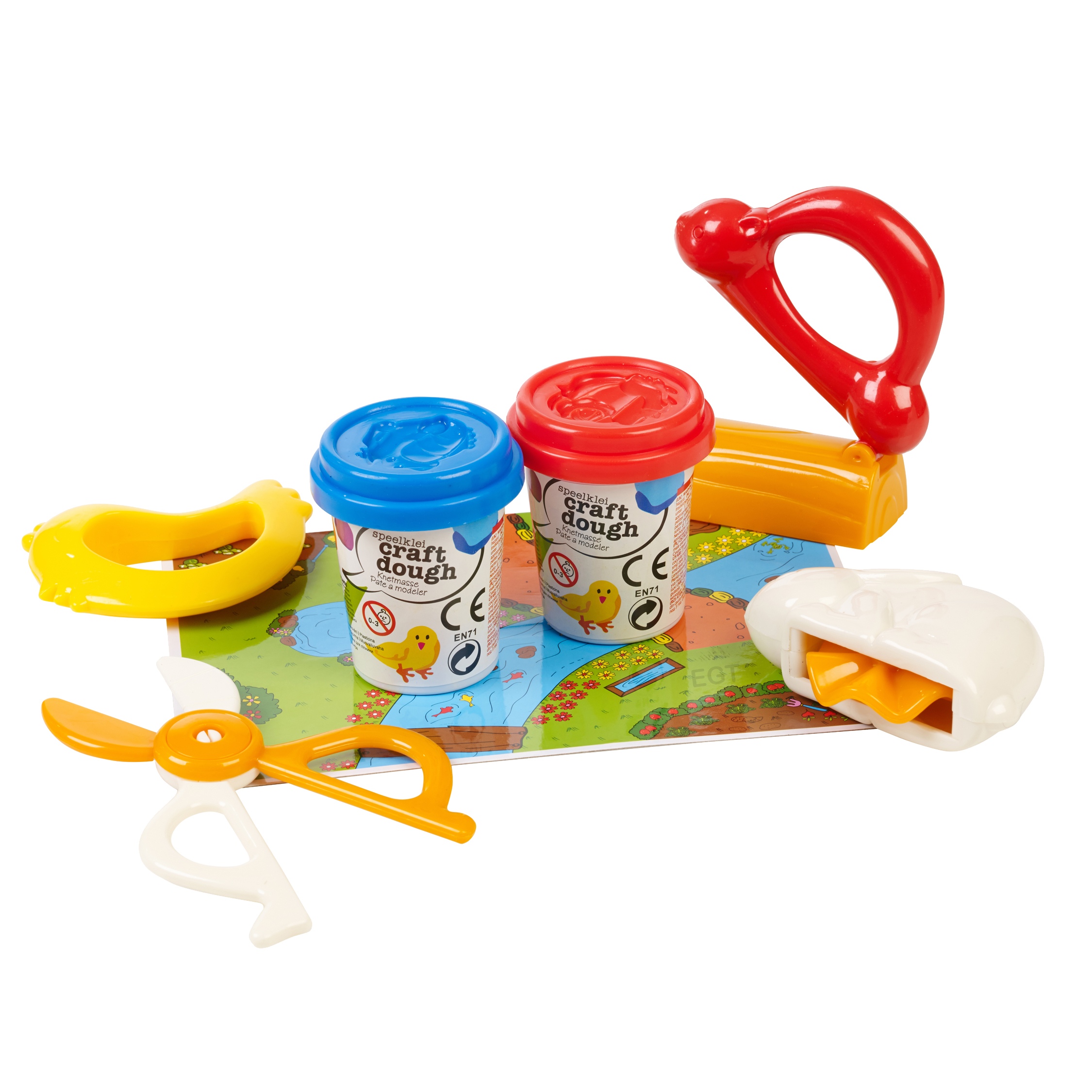 Kids Play Dough Craft Modelling Gift Sets Tubs & Shapes Children Toys