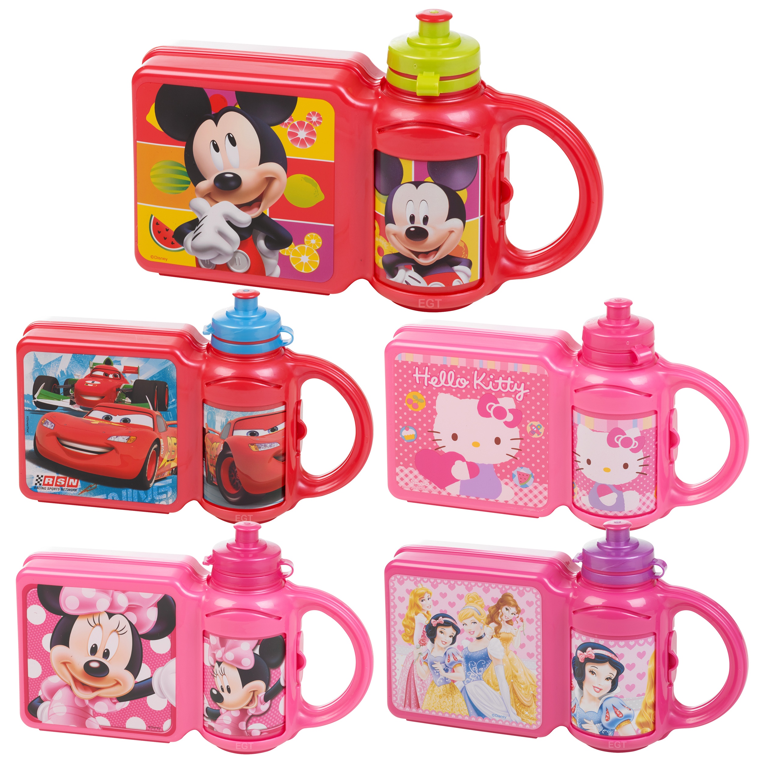 Lunchbox And Drink Bottle Out Of Bag Lunchbox And Drink Bottle Out Of Bag