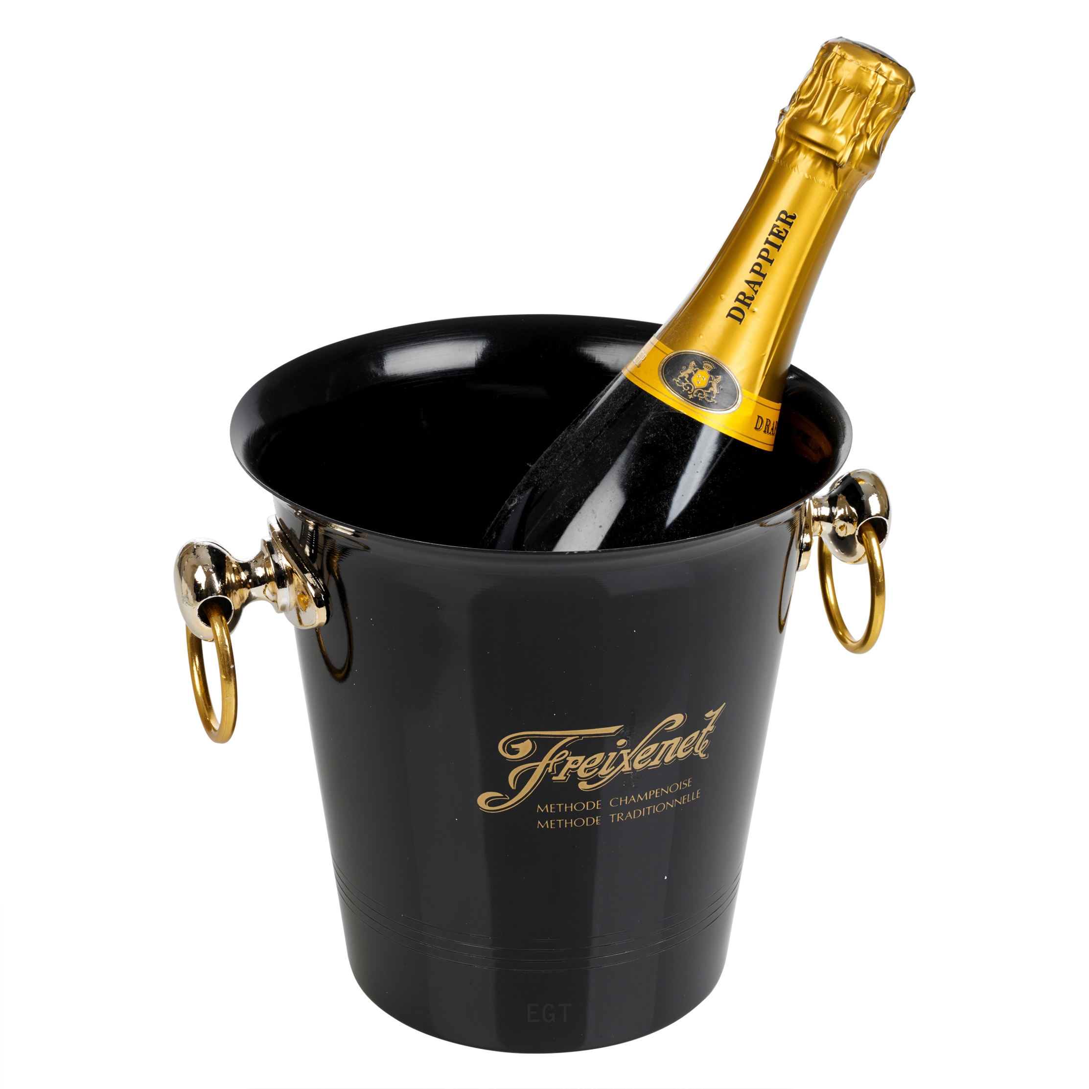 Metal Chic Stylish Champagne Ice Cooler Bucket Wine Drink Trough Party