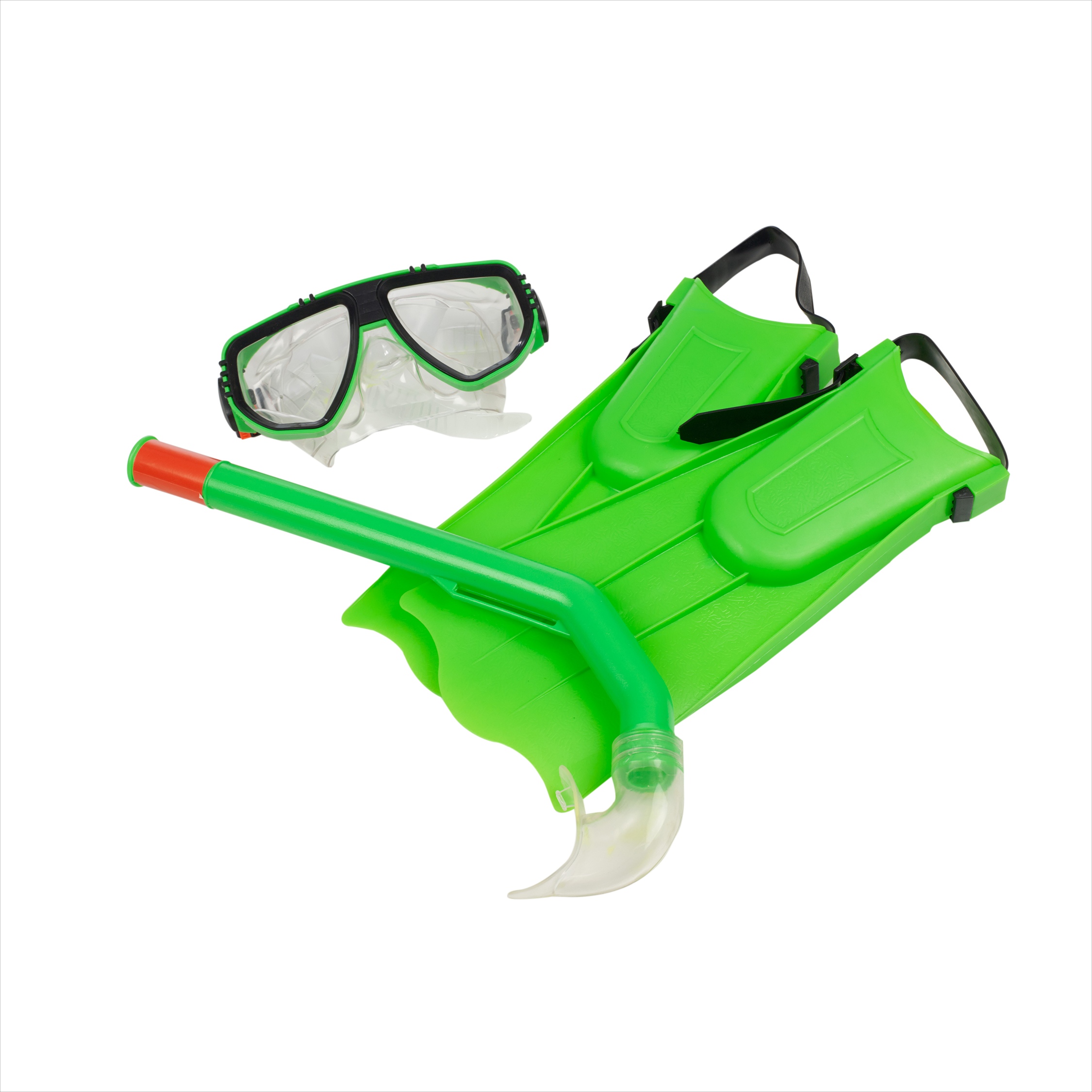 Junior Snorkel Mask & Fin Scuba Swimming Diving Snorkelling Holiday