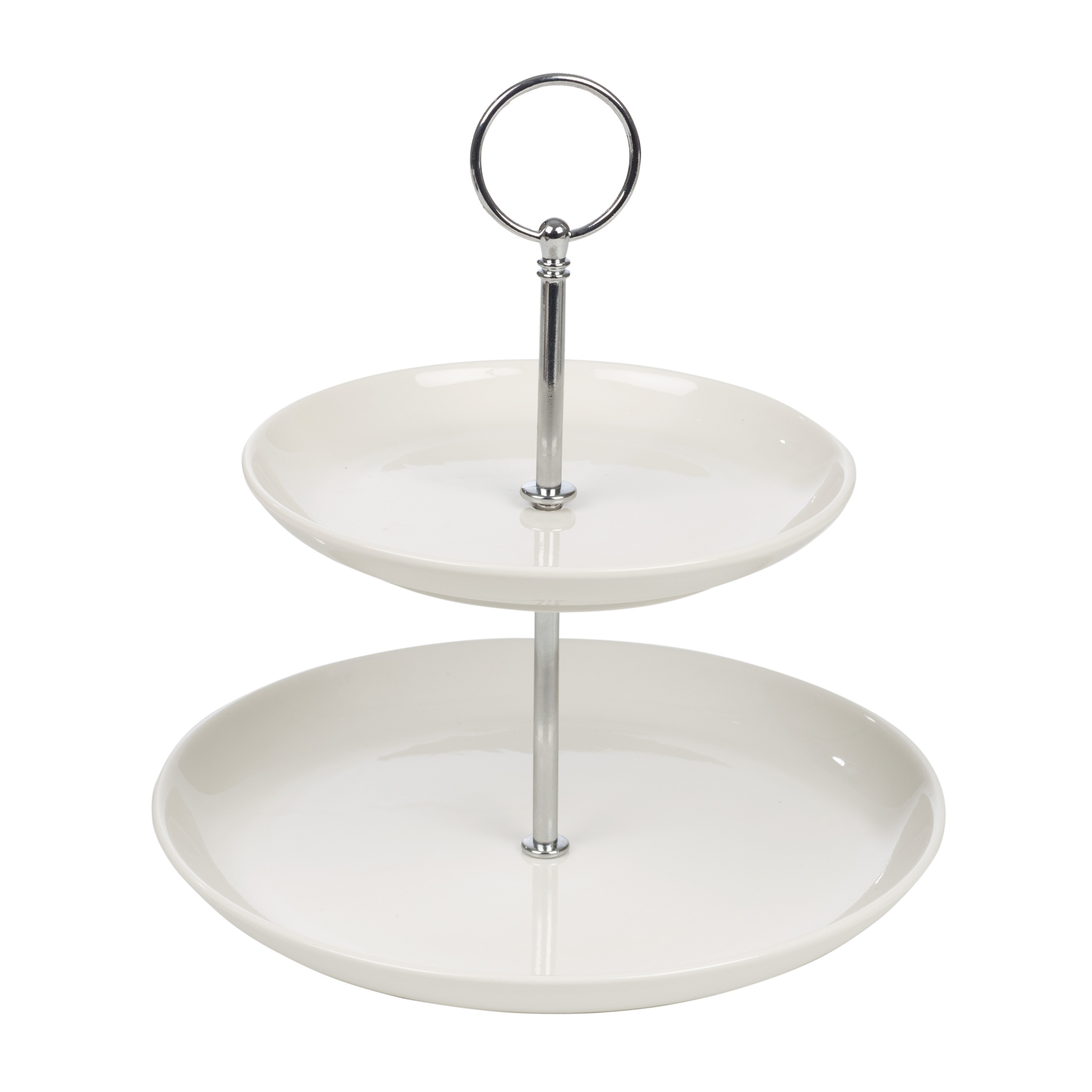 Tier White Ceramic Cake Stand Tier White Ceramic Cake Stand