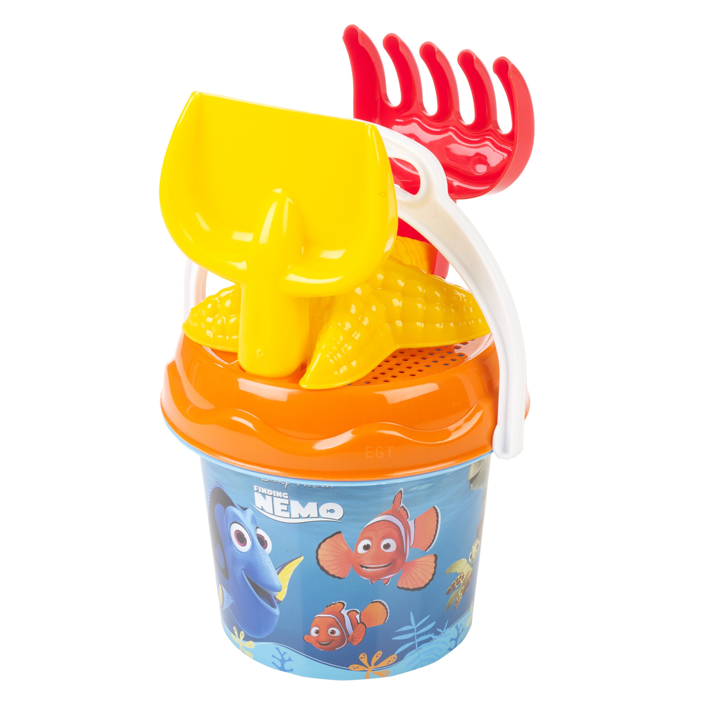 Disney Sand Bucket & Spade Kids Seaside Play Water Beach Toys Tools Set