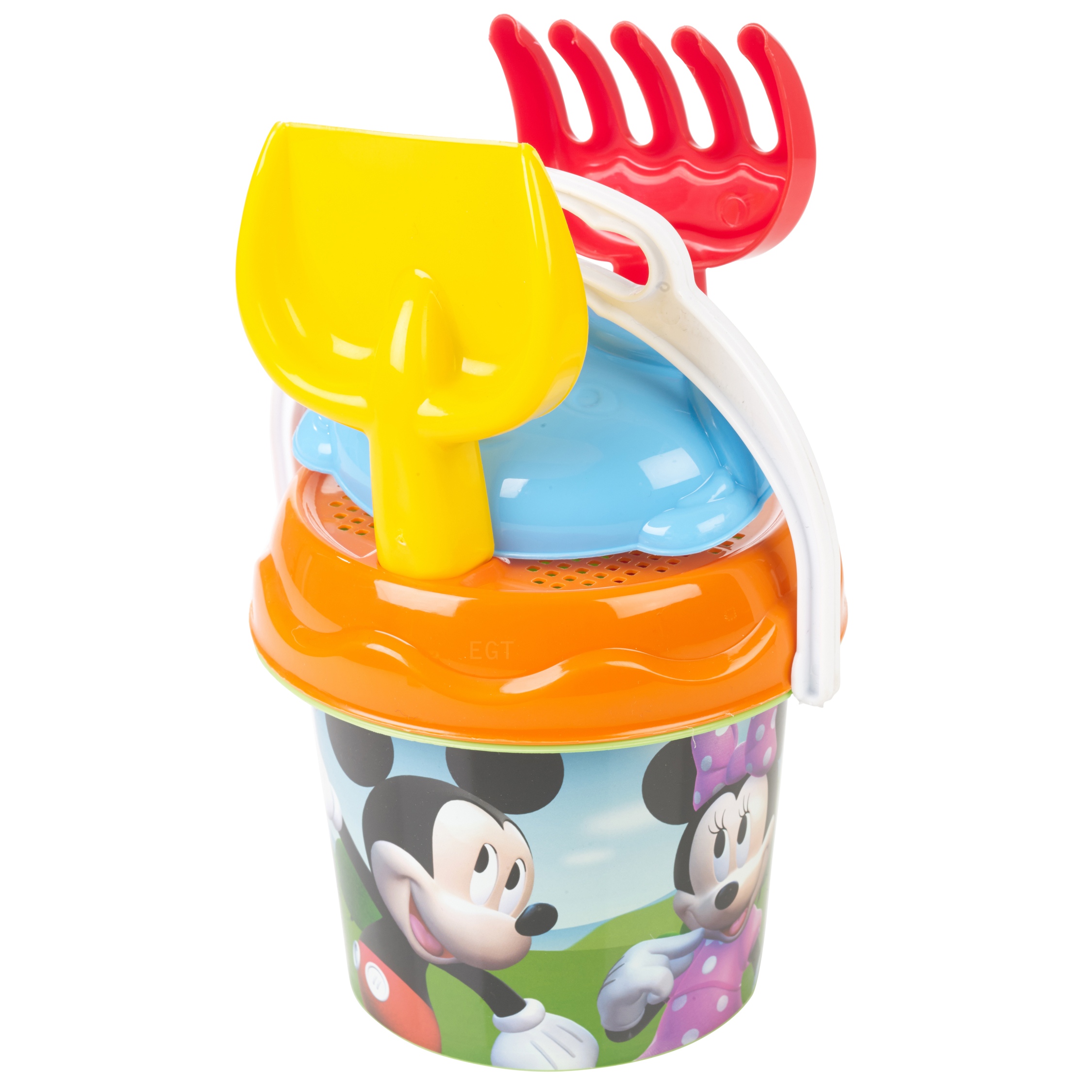 Disney Sand Bucket & Spade Kids Seaside Play Water Beach Toys Tools Set
