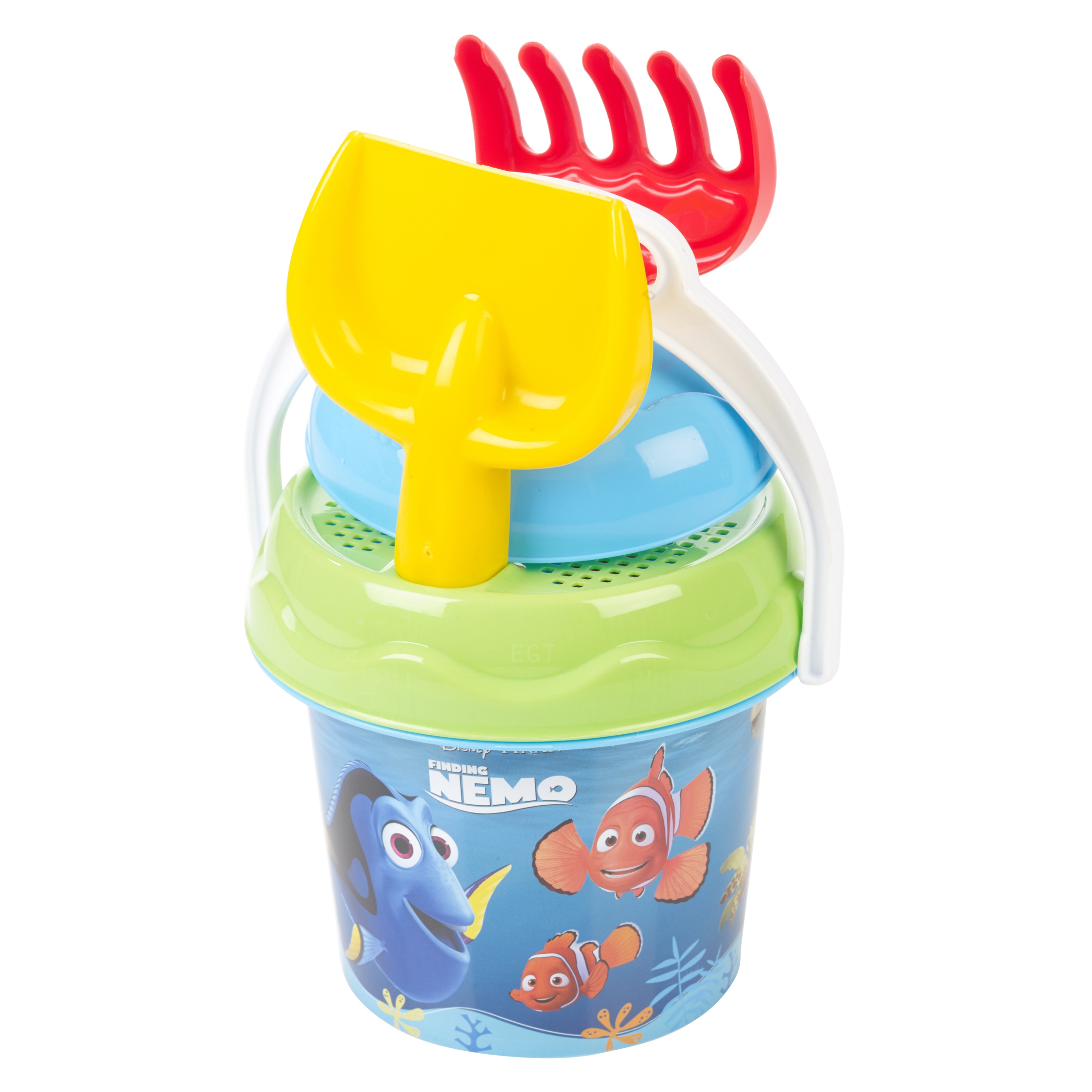 Disney Sand Bucket & Spade Kids Seaside Play Water Beach Toys Tools Set