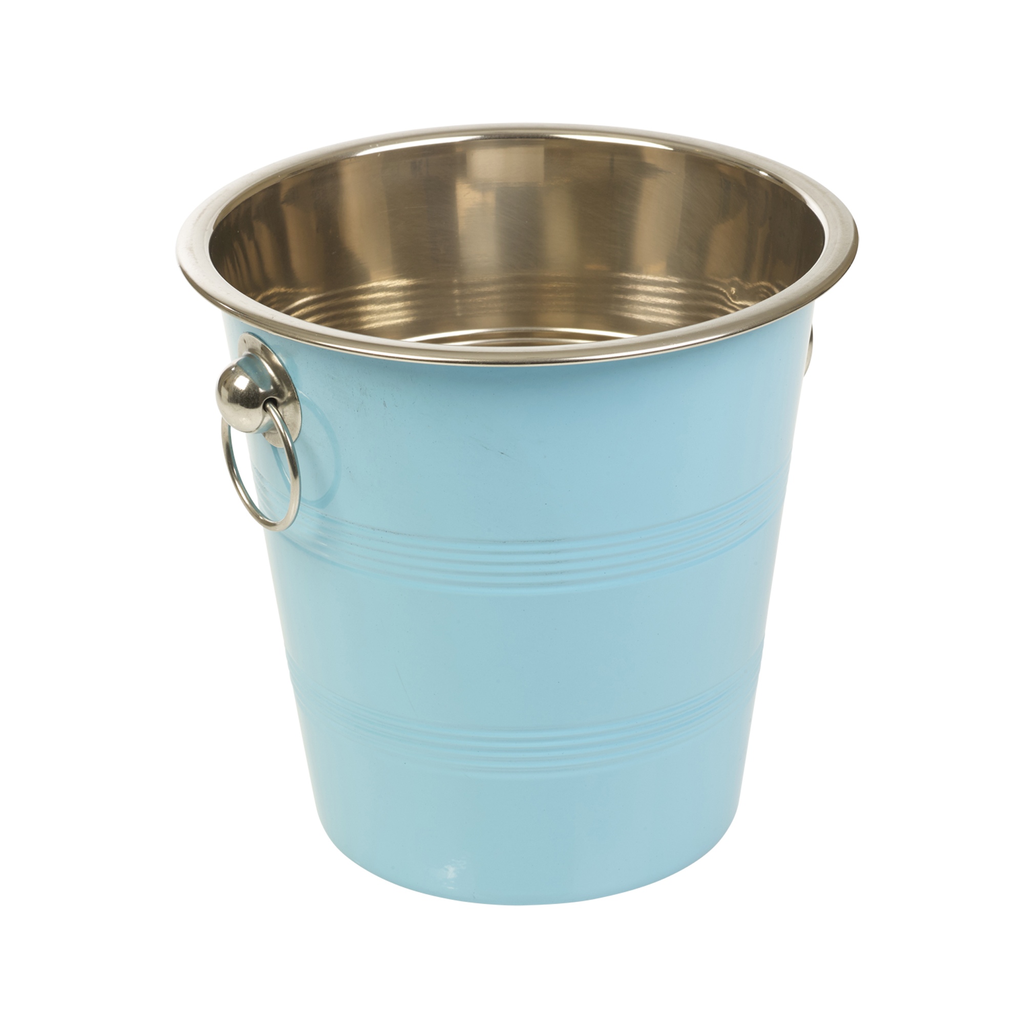 Metal Chic Champagne Ice Cooler Bucket Wine Drink Trough Party