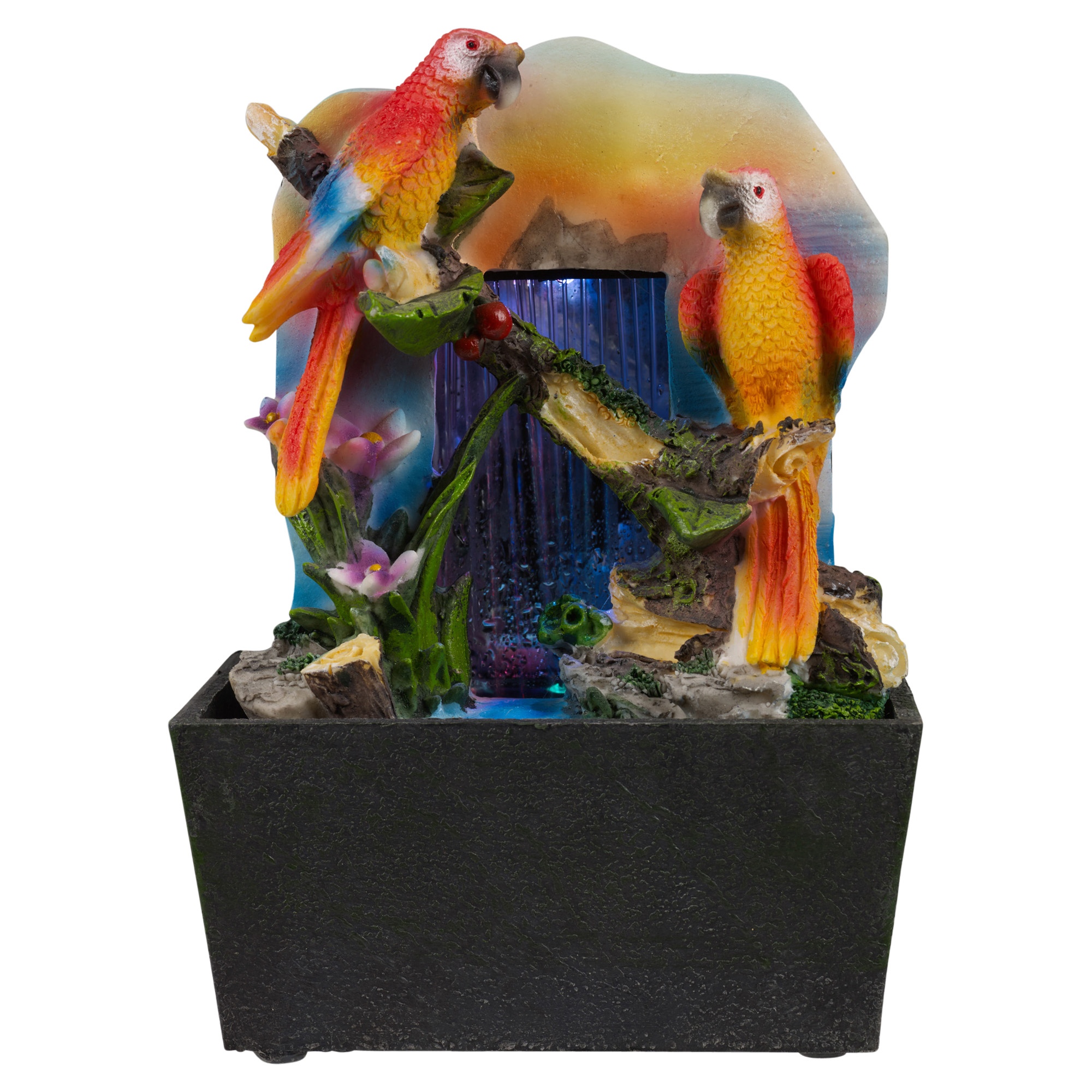 table top led light waterfall feature indoor home water table top led light waterfall feature indoor home water