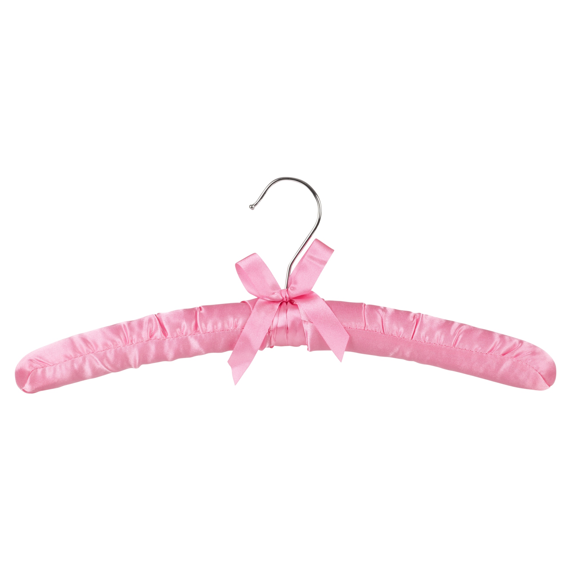 Fragranced Padded Clothes Coat Hangers Scented Satin Covered Bridal