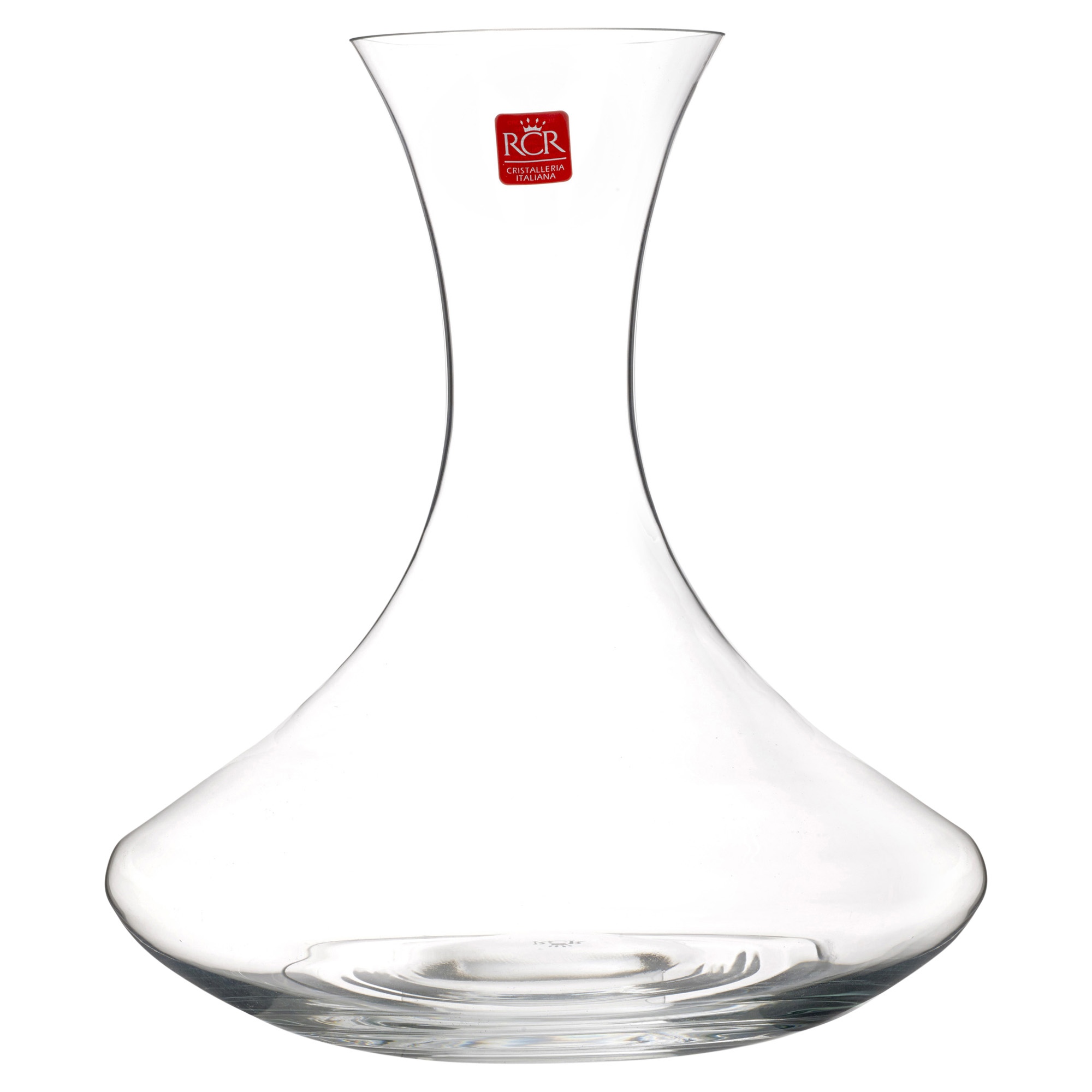 RCR 2 Litre Crystal Glass Wine Decanter Whisky Spirits Table Gift Boxed
