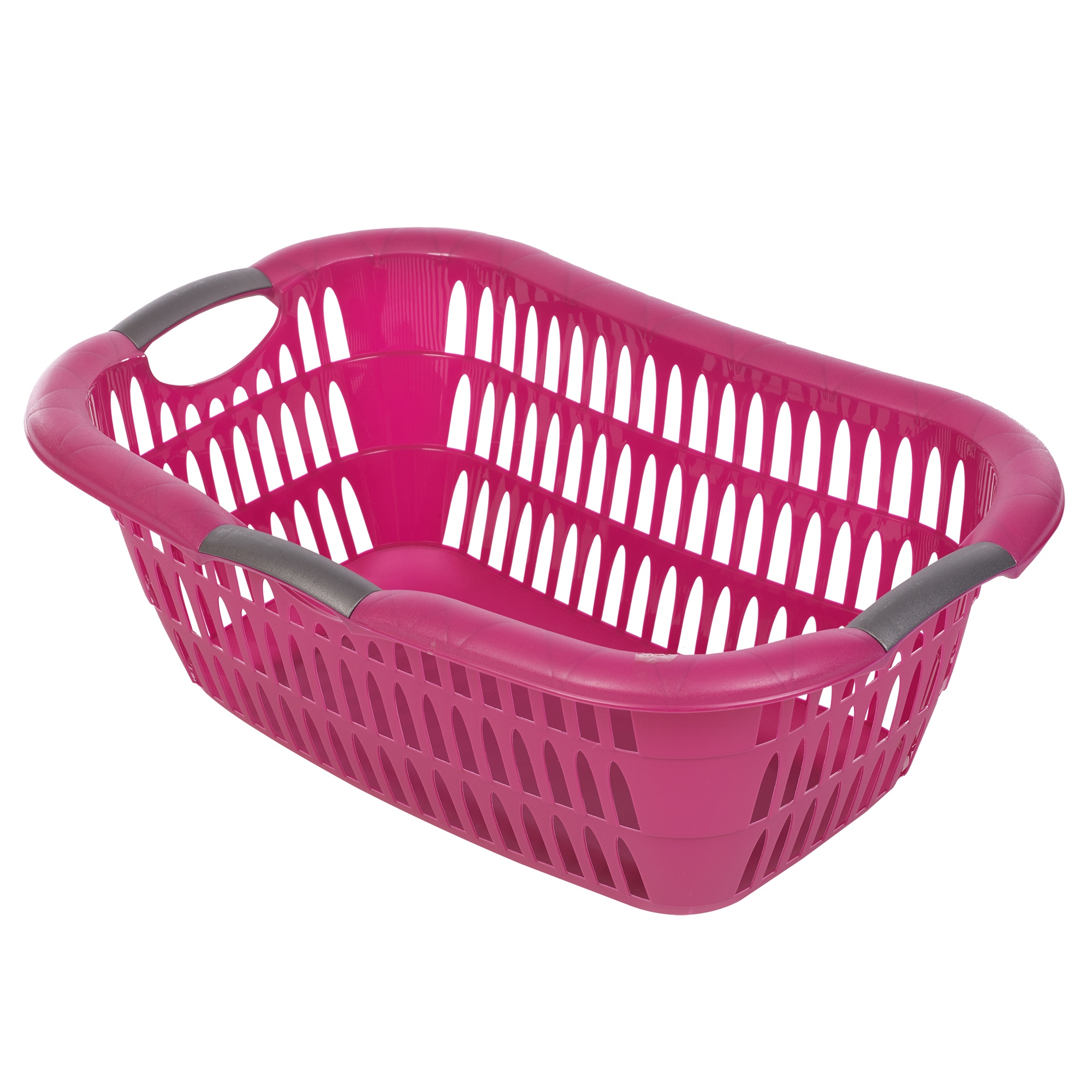Plastic Hipster Laundry Basket Handles Storage Washing Hamper Bin