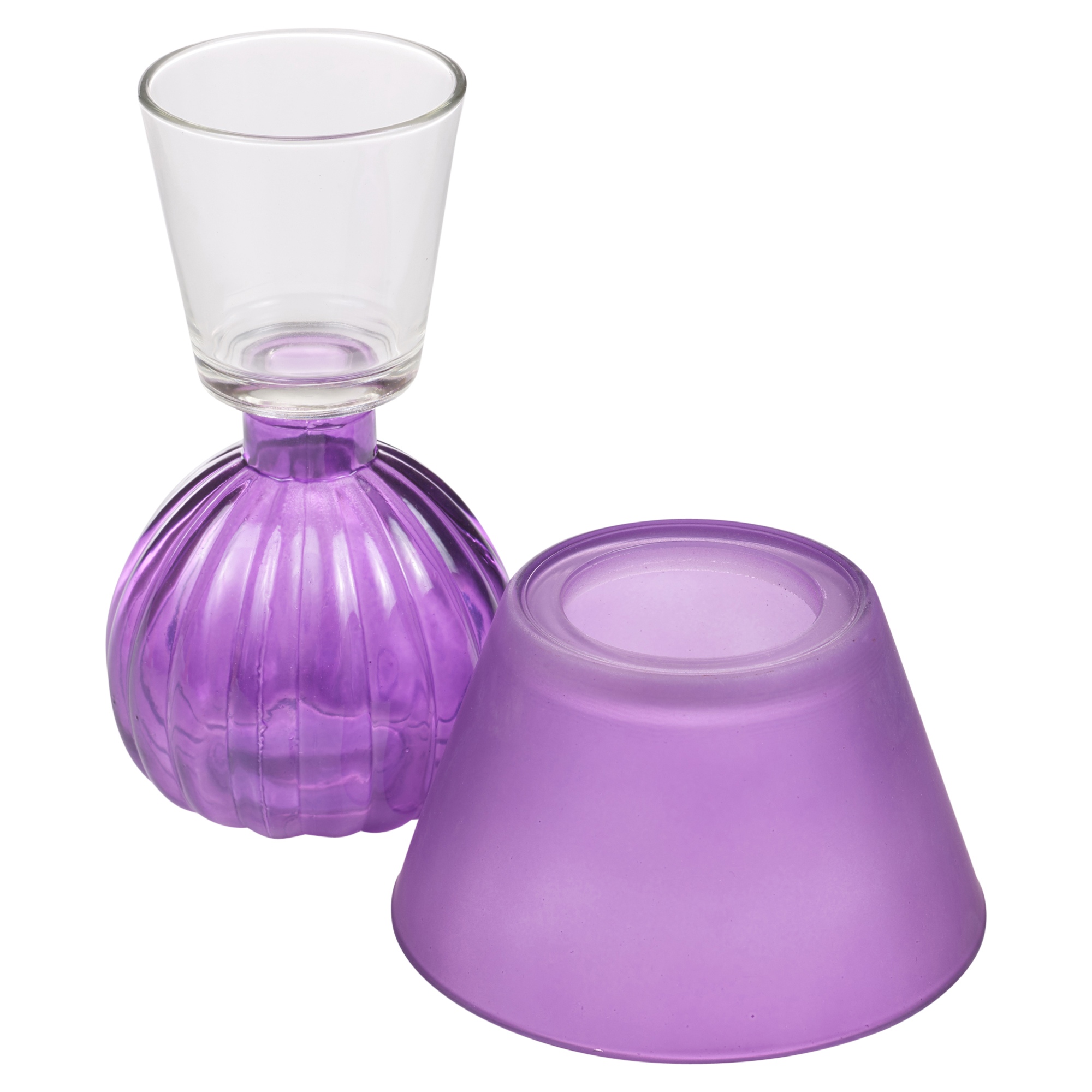 frosted glass tea light lamp holder home decor tealight tea light holder lamp with shade