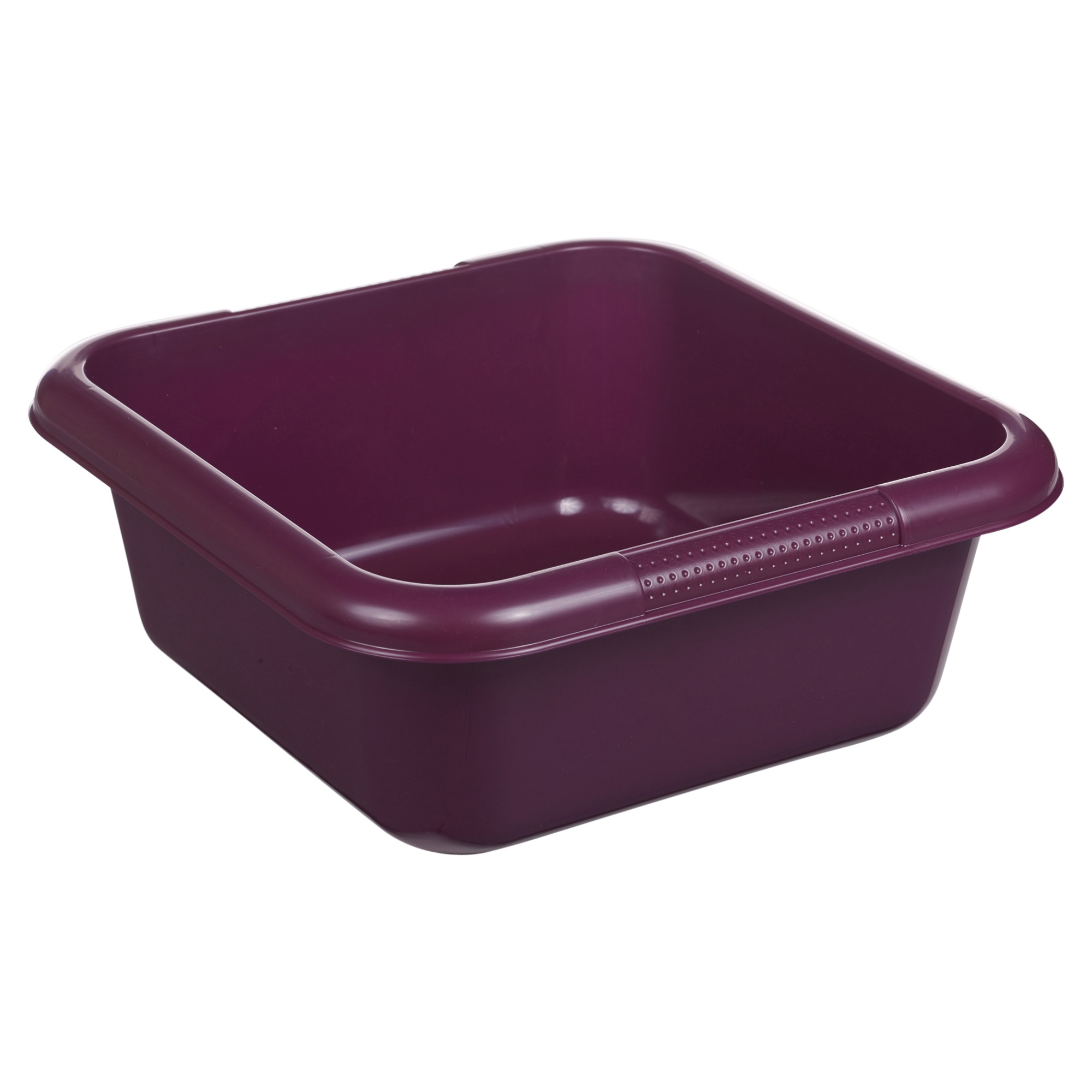 Square Washing Up Bowl Stackable Kitchen Sink Plastic Basics Dish Caddy