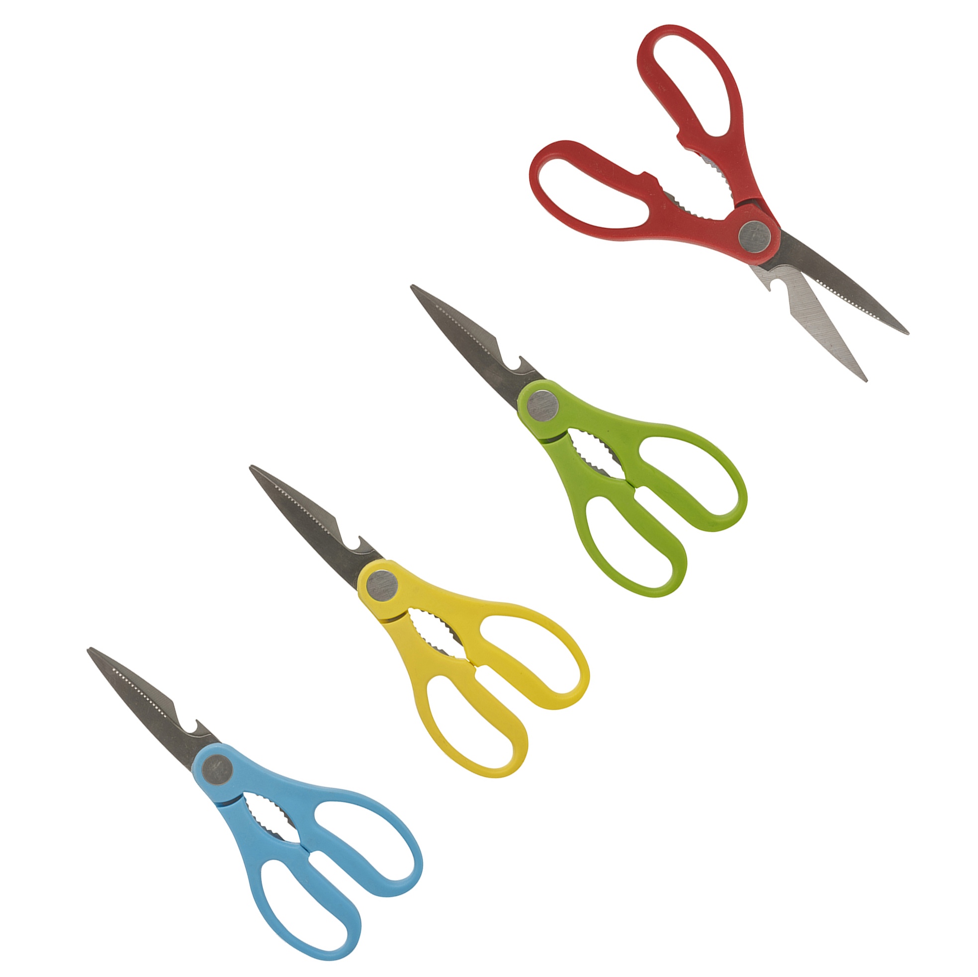 Right Or Left Handed Stainless Steel Kitchen Multi Tool Scissors Bottle