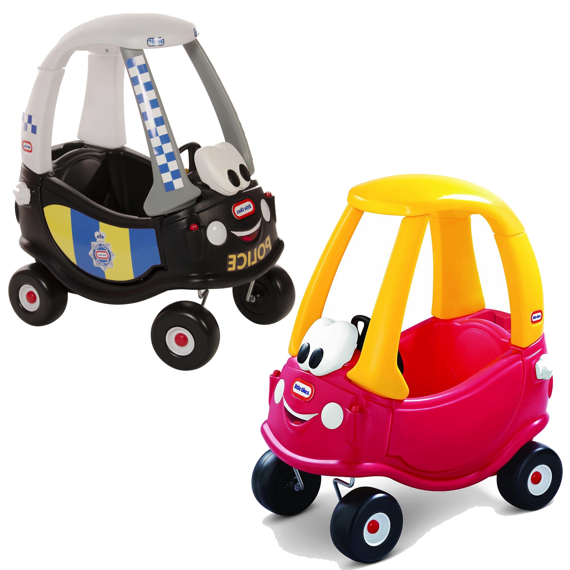 Little Tikes Classic Police Red Cozy Coupe Car Indoor