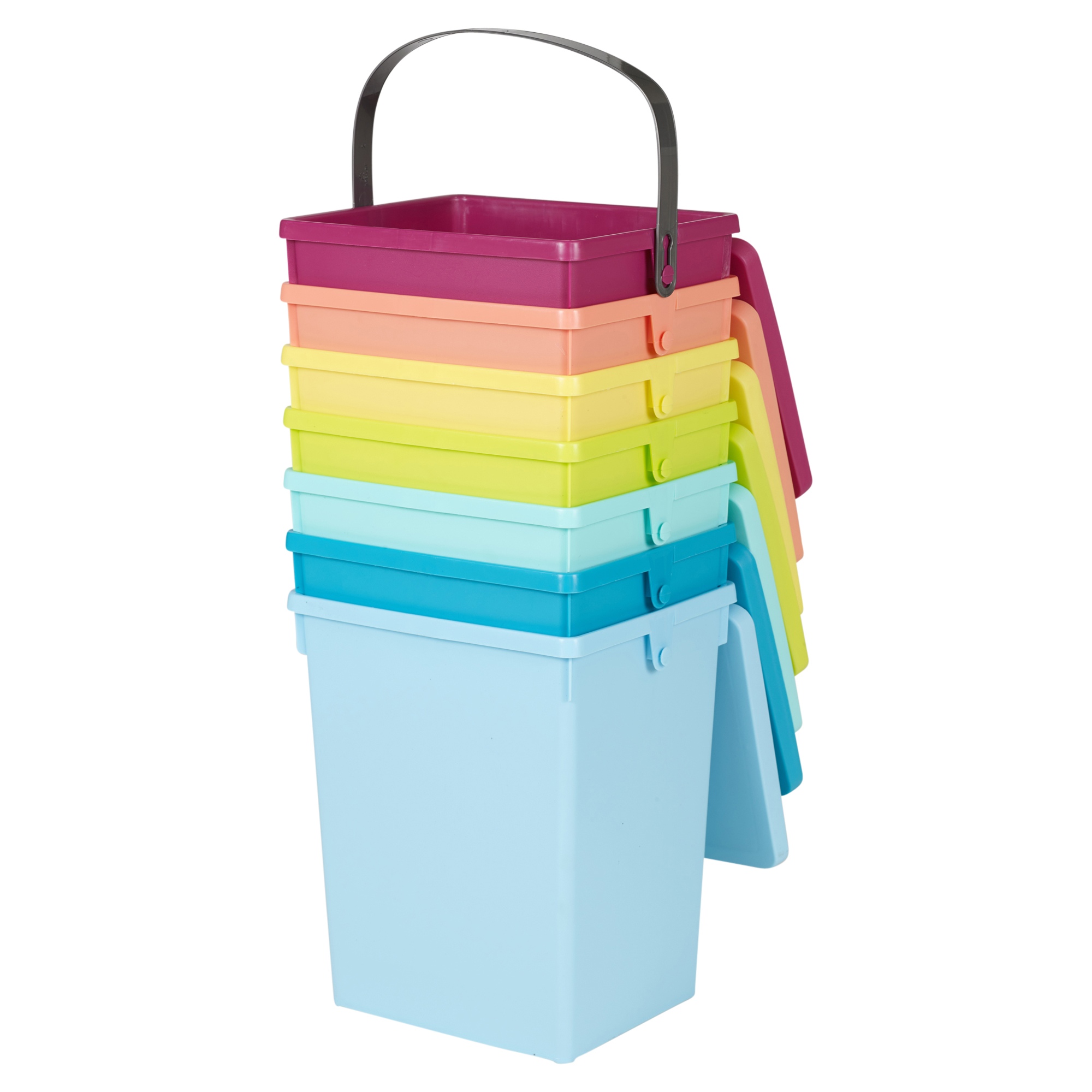 5 Litre Small Table Top Food Recycling Bin Kitchen Worktop Waste