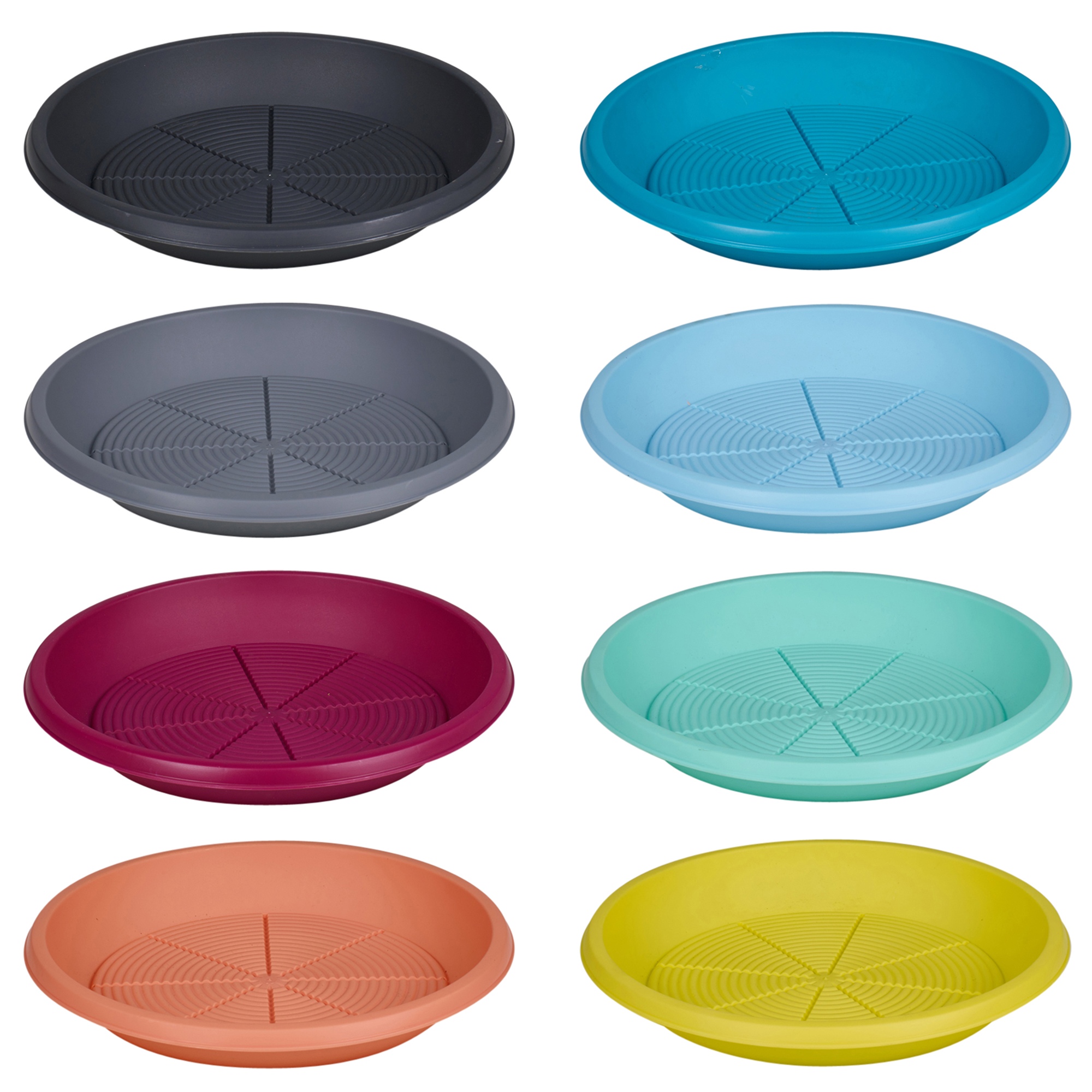 Assorted Plastic Plant Flower Pot Garden Holder Pots Planter Herb Coloured NEW eBay