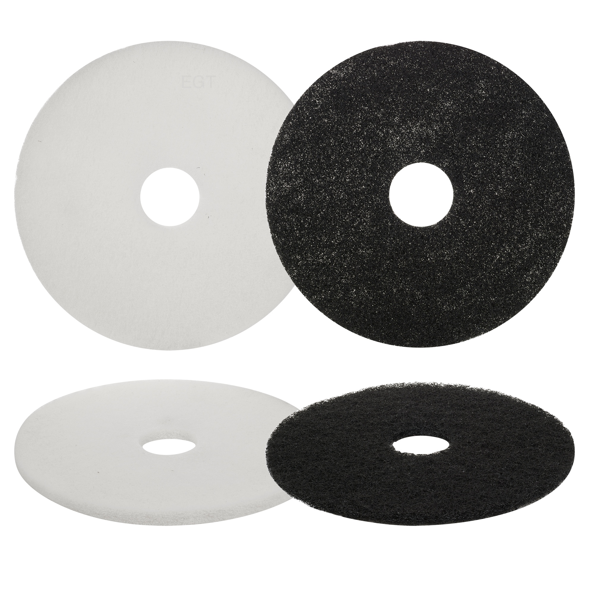 Floor Cleaning Pads Buffer Polishing Pads Tiles Clean Dry 5 Pack Large