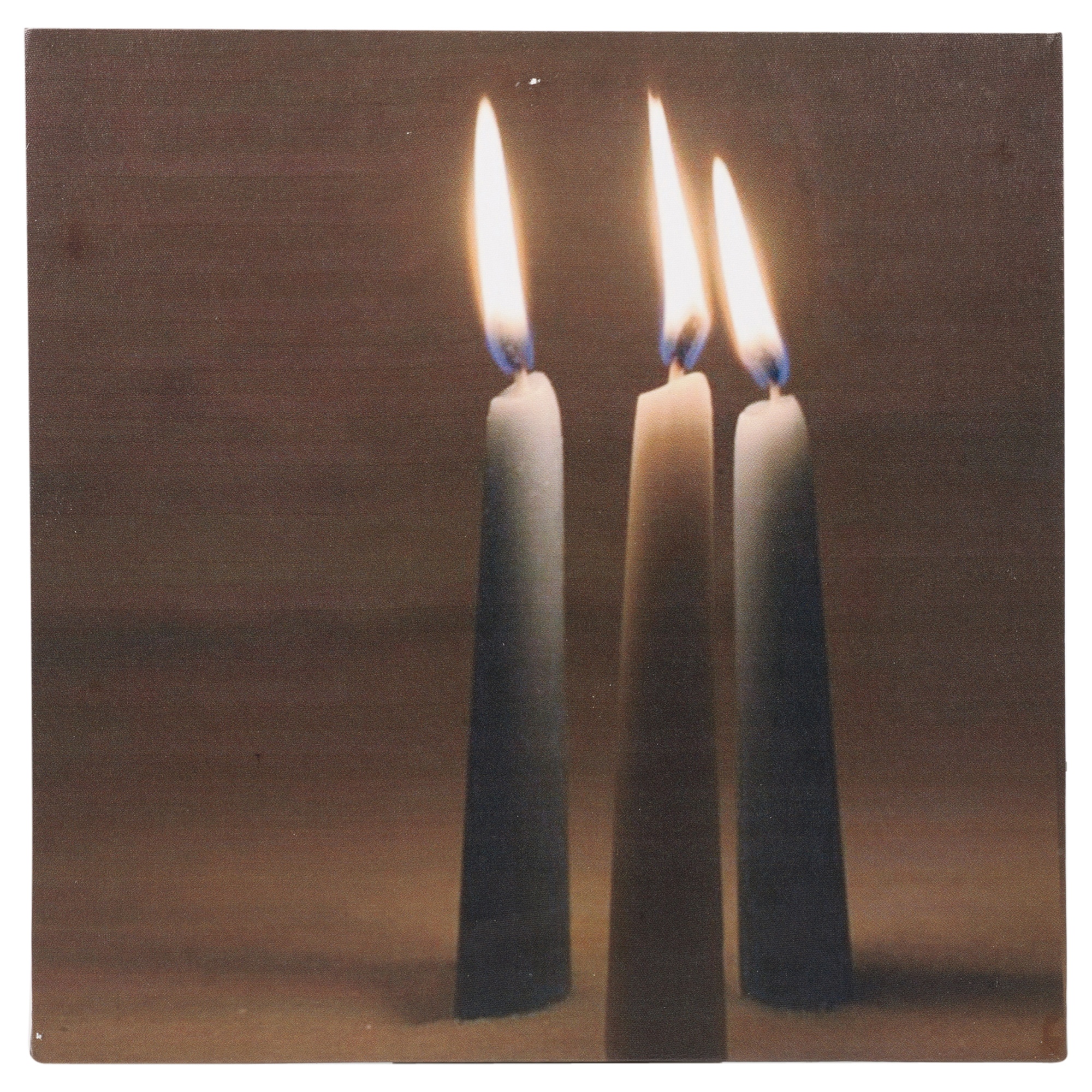 LED Light Up Flickering Candles Wall Art Canvas Hanging Picture Mounted Gift NEW eBay