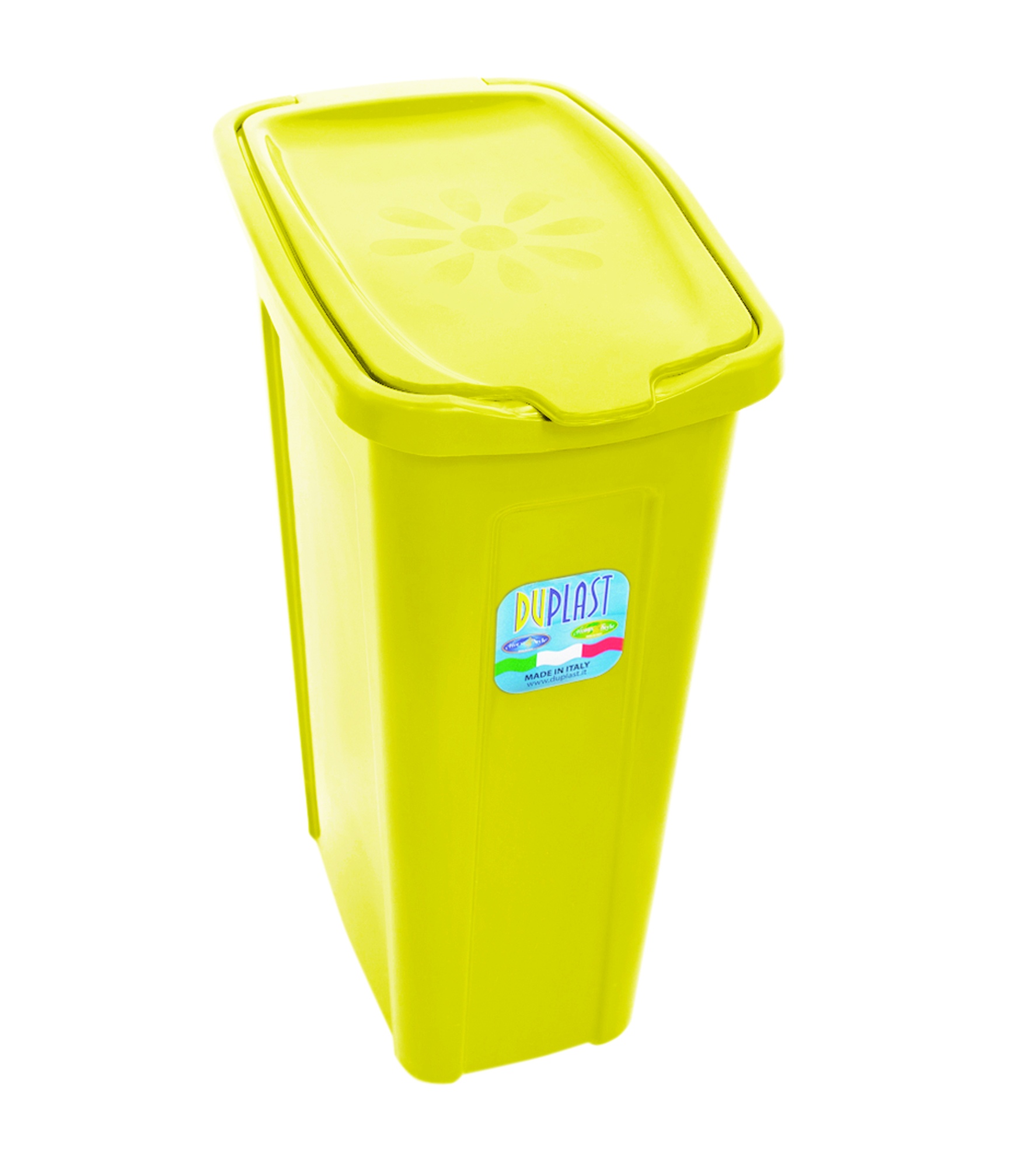 35 Litre Slim Washing Basket Laundry Bin With Lid Hamper Home Storage