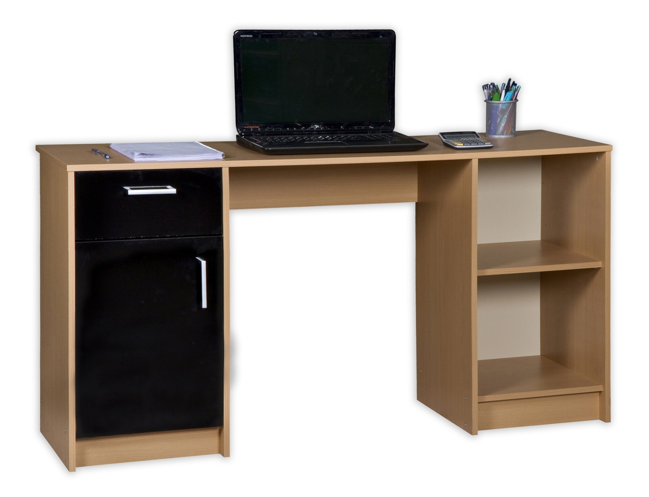 Ex Argos Caspian Work Desk Workstation Computer Office Table Double Pedestals