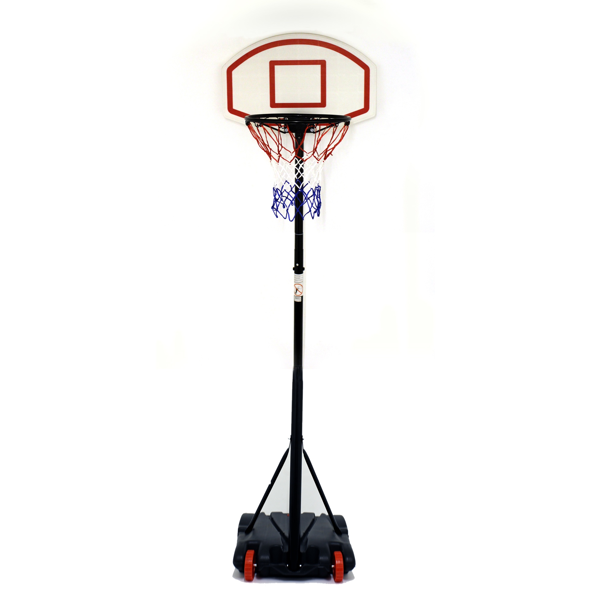 Free Standing Basketball Net Hoop Backboard With Adjustable Stand Set