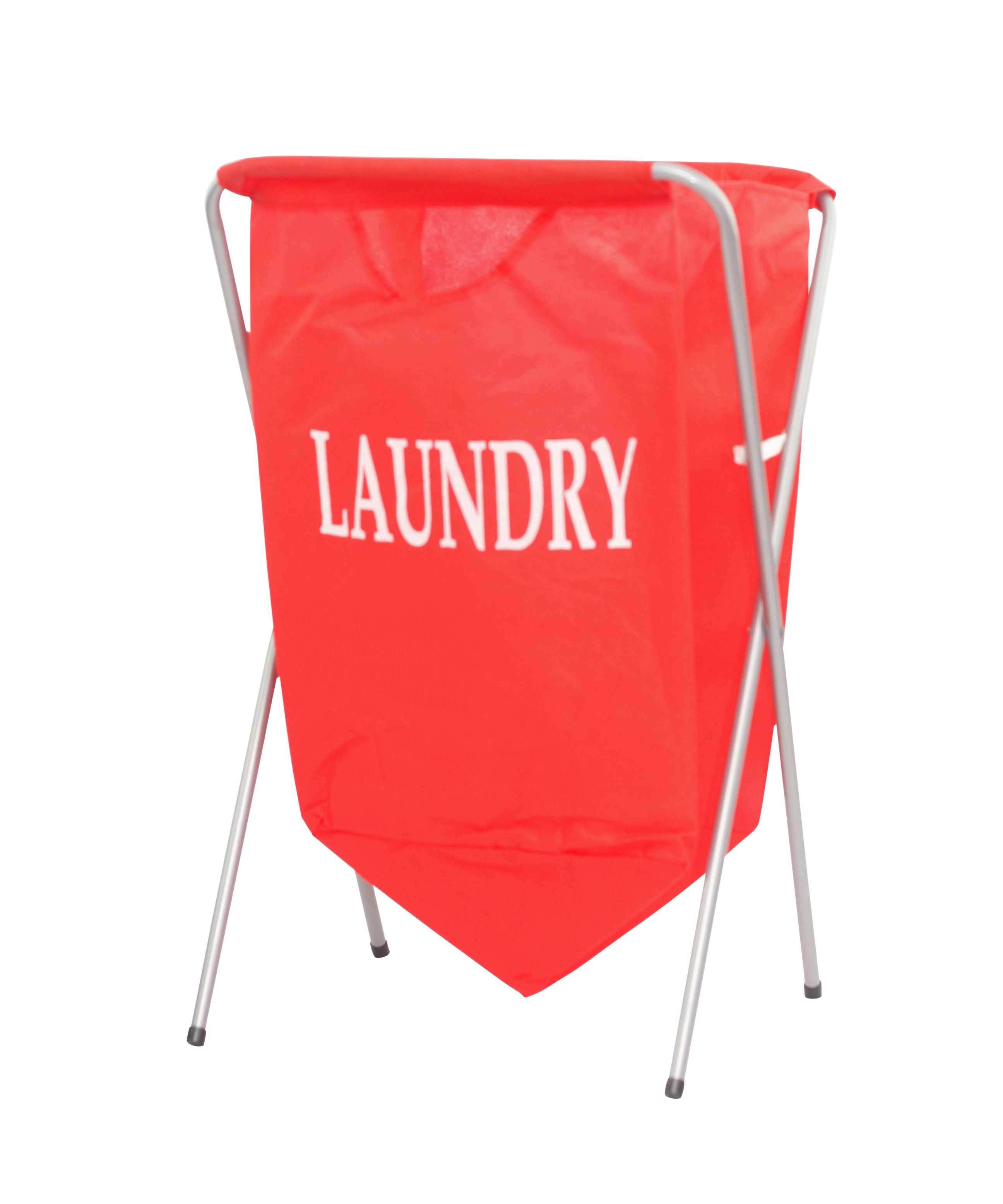 Laundry Hamper Basket Bag Storage Metal Frame Bin Light Weight Folding Clothes