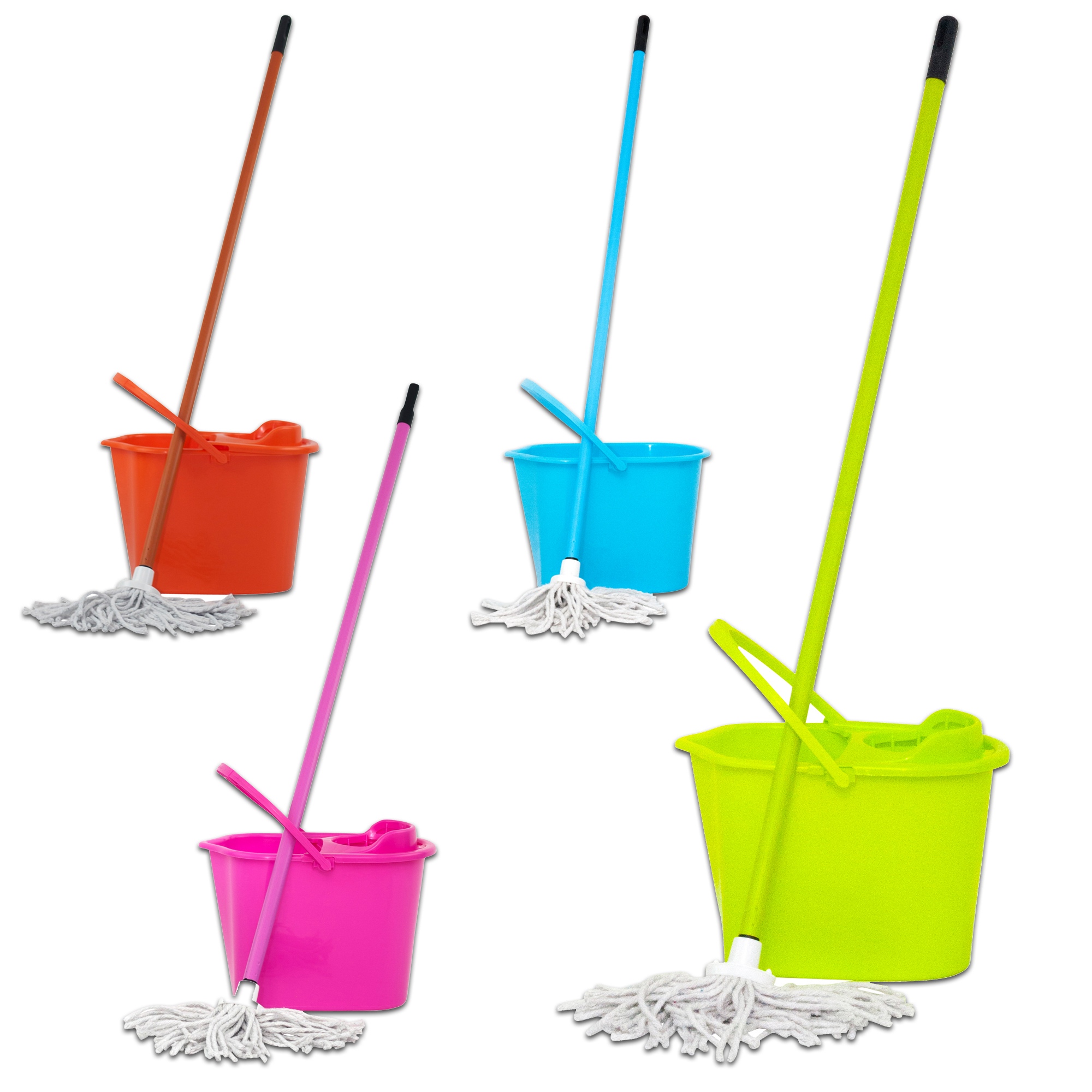 Mop And Bucket Home Cleaning Set Household Maintenance Tidy Floor Wash 