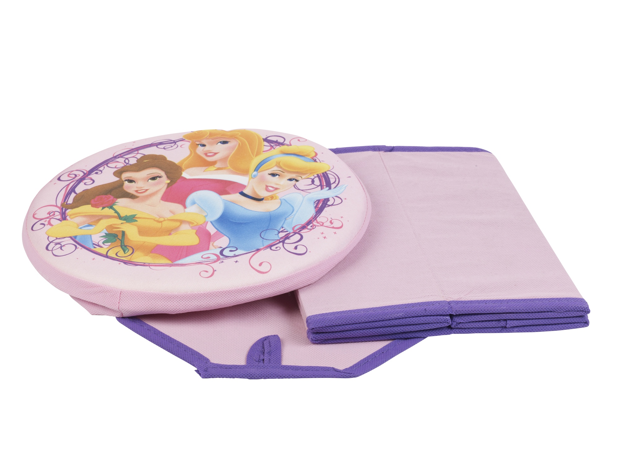 Disney Characters Storage Foot Stool Children Pouffe Bedroom Chair Kids