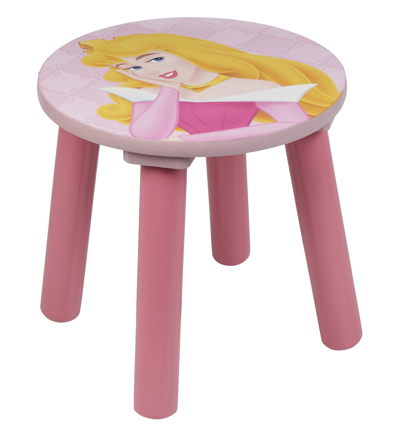 1, 2, 3, 4 x Kids Disney Comfortable Sitting Stools Wooden Solid Chair