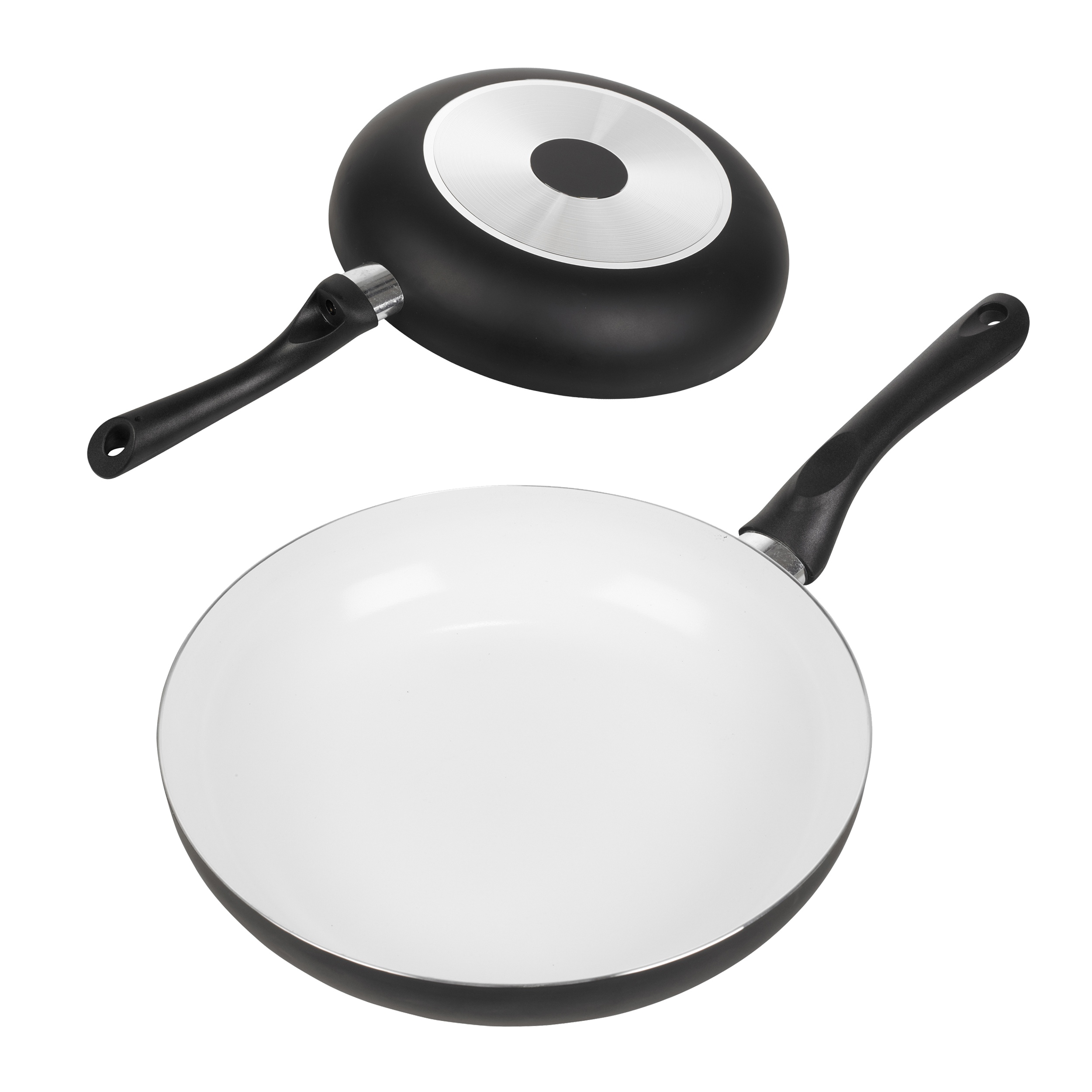 28cm Large Ceramic Coated Non Stick Coating Frying Pan Kitchen Cooking Egg NEW eBay