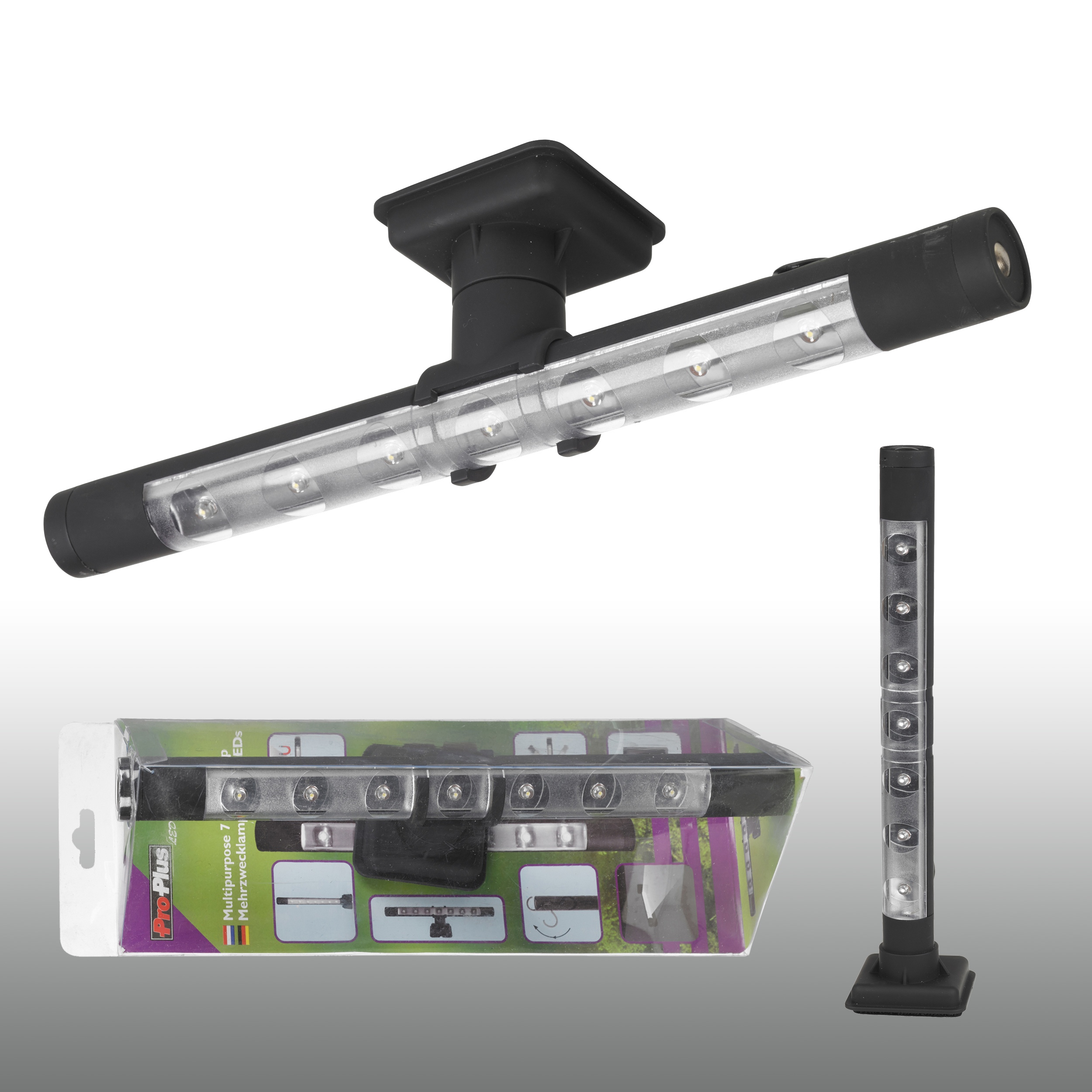 Under Counter Light 7 LED Bar Cupboards Walls Battery