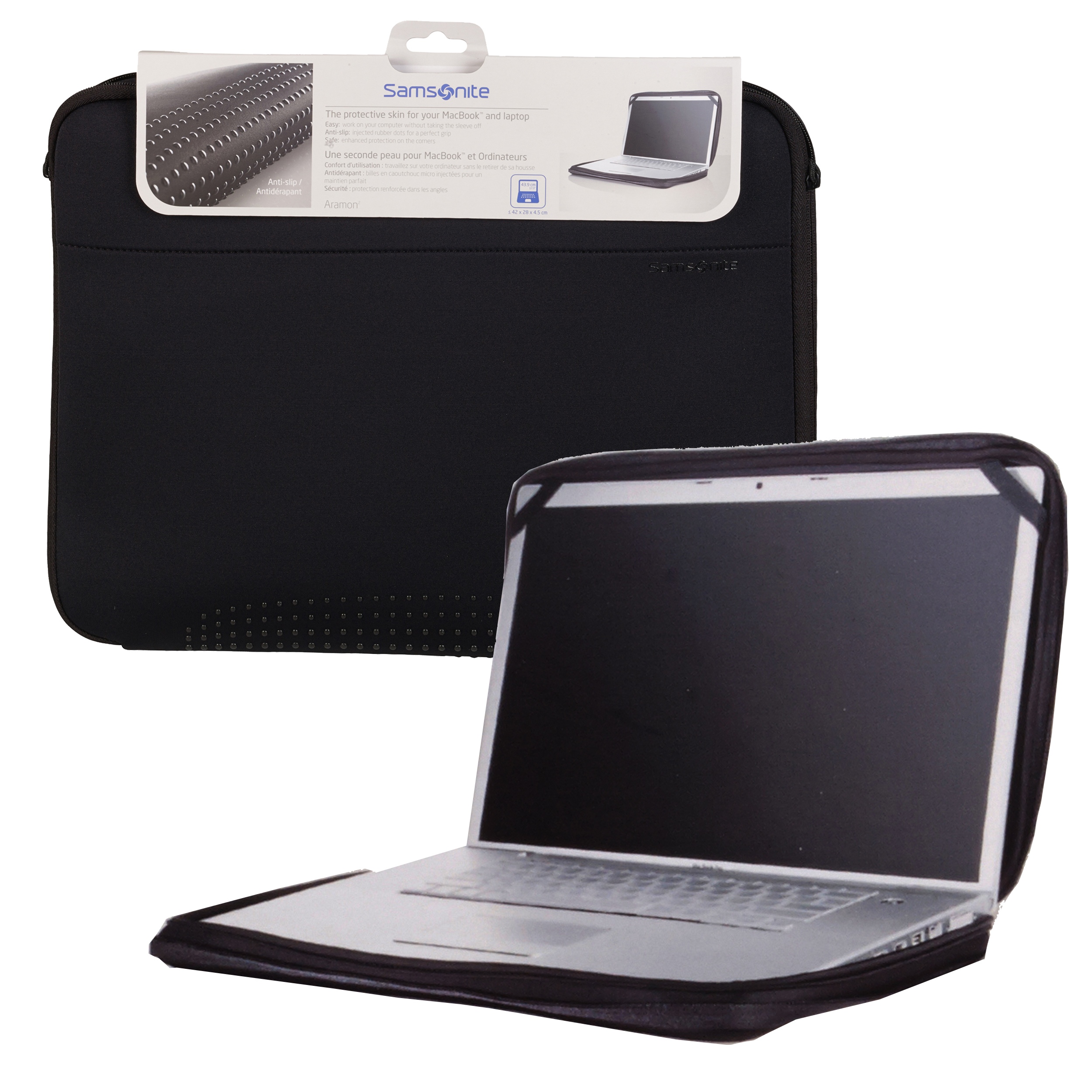 17.3quot; Samsonite Aramon 2 Black MacBook Laptop Carrying Case Shuttle 