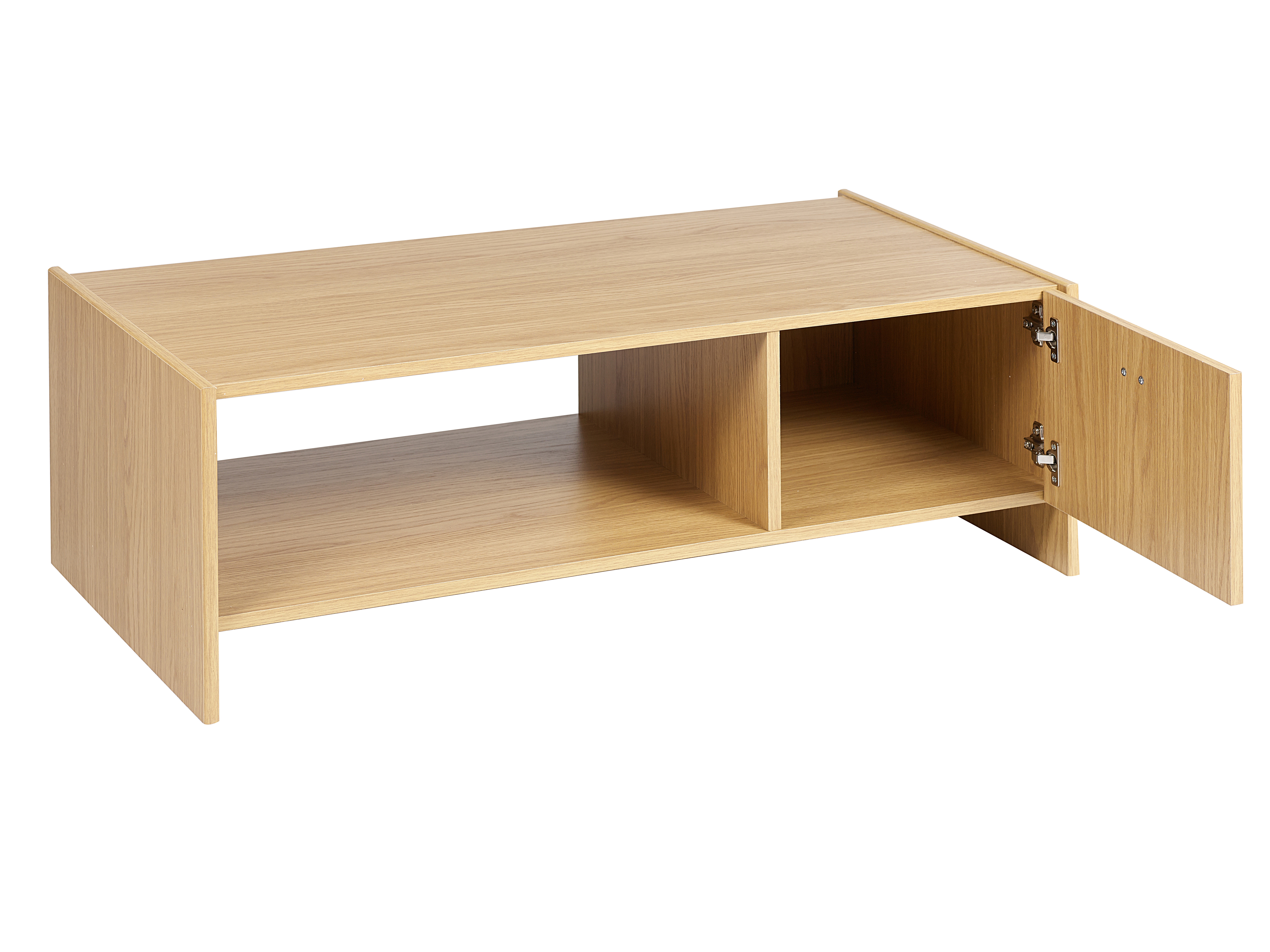 argos oak coffee table