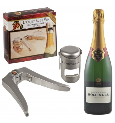 L'Objet & Le Vin Champagne Lover's Gift Set [LL3265BN]