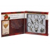 L'Objet & Le Vin Set of 6 Wine Glass Charms [LL2311NI]
