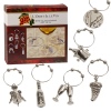 L'Objet & Le Vin Set of 6 Wine Glass Charms [LL2311NI]