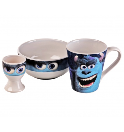 Disney Monster University Ceramic Set