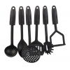 6pc Nylon Kitchen Tool Set with Hanging Rack [06401]