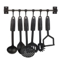 6pc Nylon Kitchen Tool Set with Hanging Rack [06401][420754]