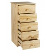 York Solid Pine 5 Draw Chest [30400050]