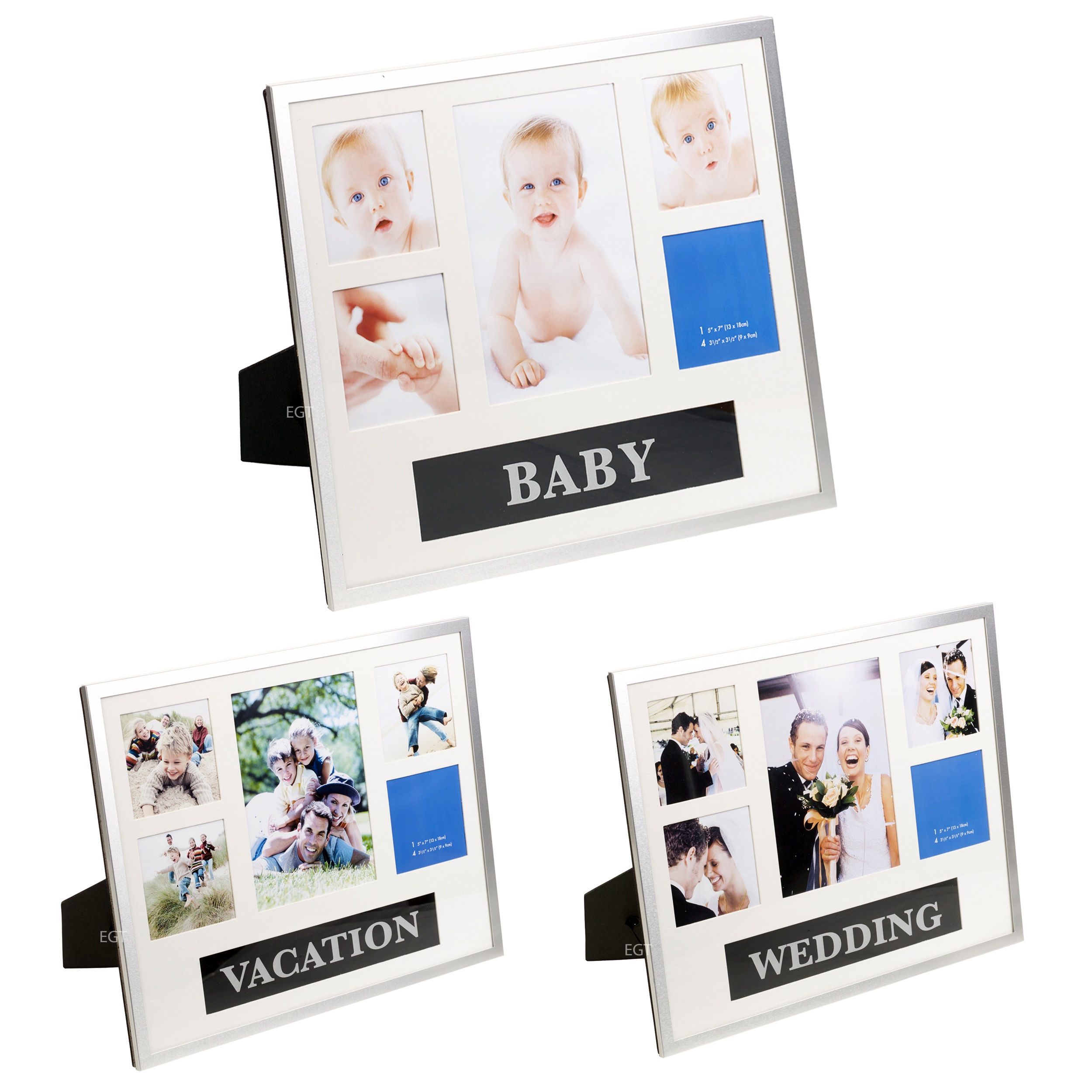 Details About Special Occasion 5 Multi Picture Photo Frame Collage Wall Mounted Free Standing