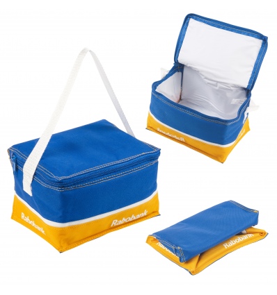 Orange & Blue Coolerbag for 6 Cans[RABOBANK]