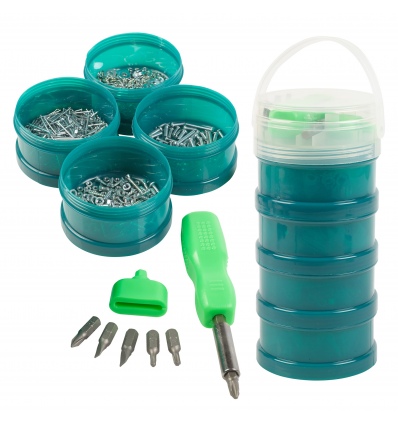 1010 Piece Screwdriver & Accessories Bucket [3410-2SZZ]