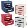 2 Drawer Fabric Storage Box [538693]