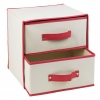 2 Drawer Fabric Storage Box [538693]