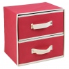 2 Drawer Fabric Storage Box [538693]